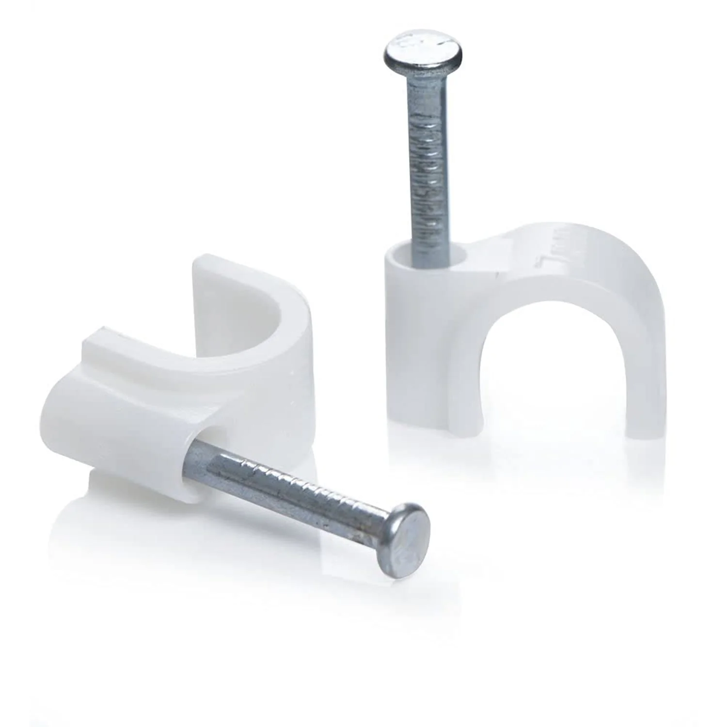 100 Pc 6MM Cable Clips for Securing Wires on Walls - Image 5