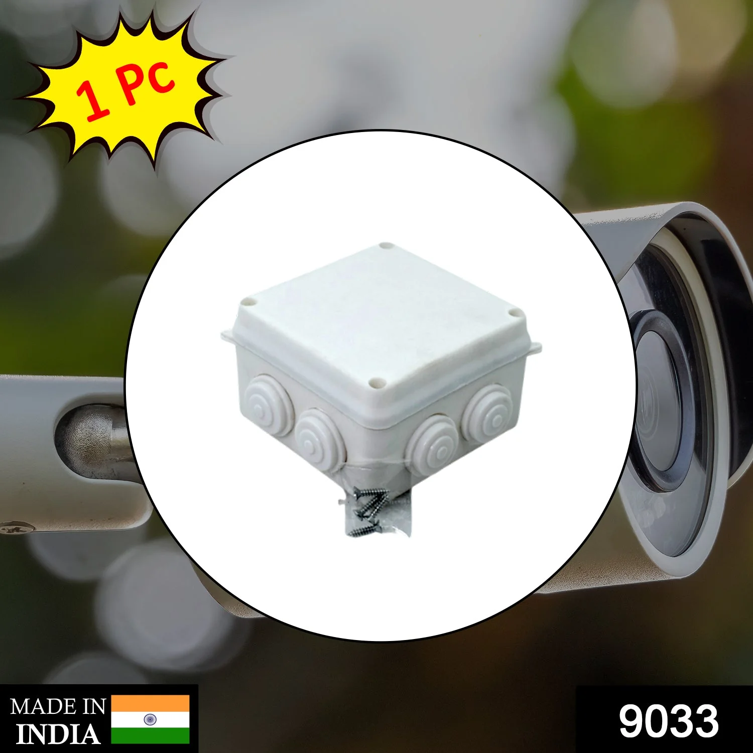 Square Fancy Box for CCTV Used for Storing Cameras Protecting Them from Contact Damage - Image 2