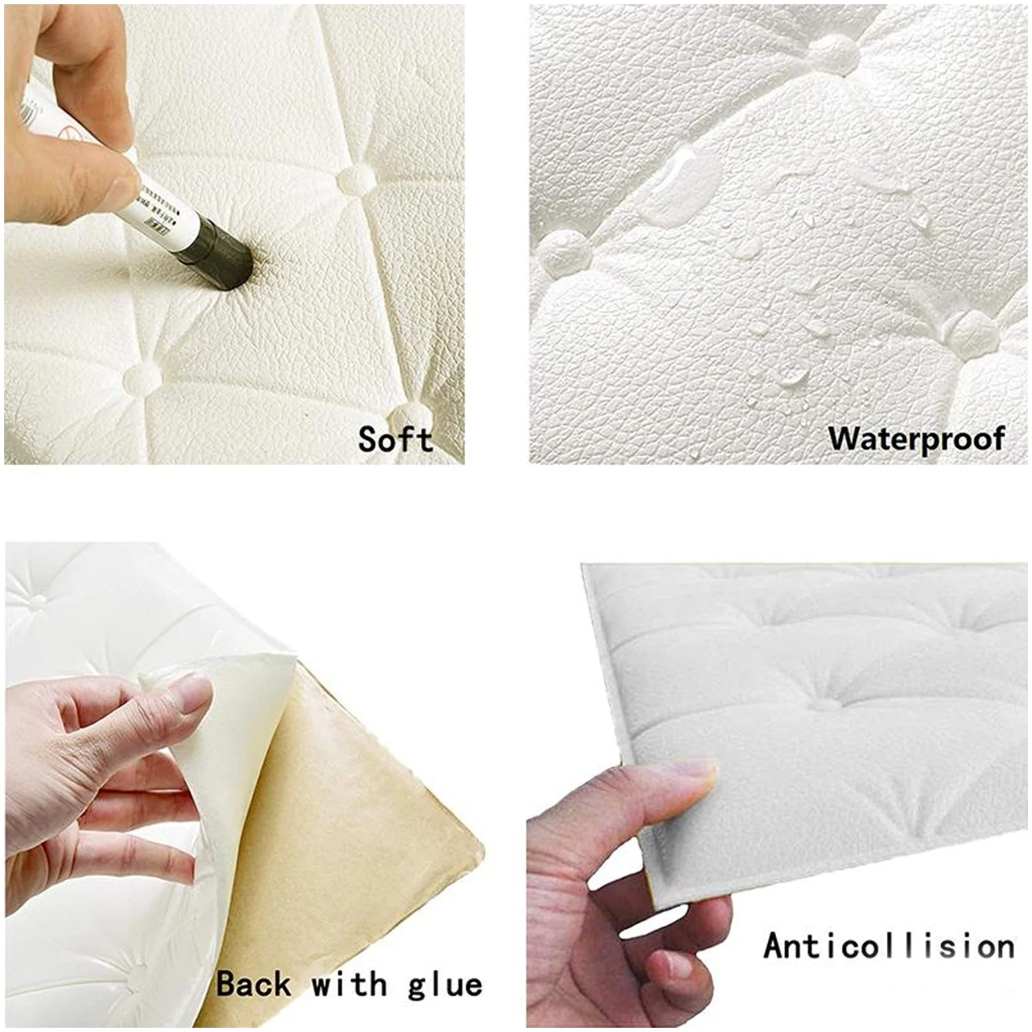 Pink 3D Adhesive Wallpaper for Living Room – Self Adhesive Home Decor - Image 10