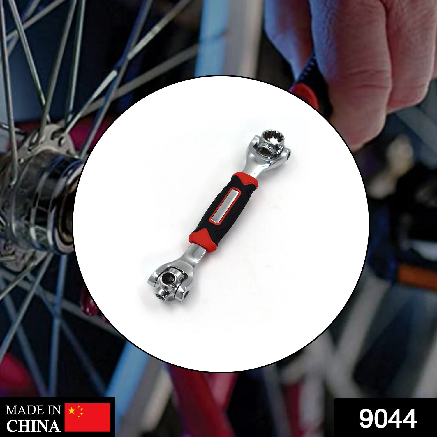 48 in 1 Universal Socket Wrench – 360° Fixed Square, Hex & Torx Hand Tool - Image 3