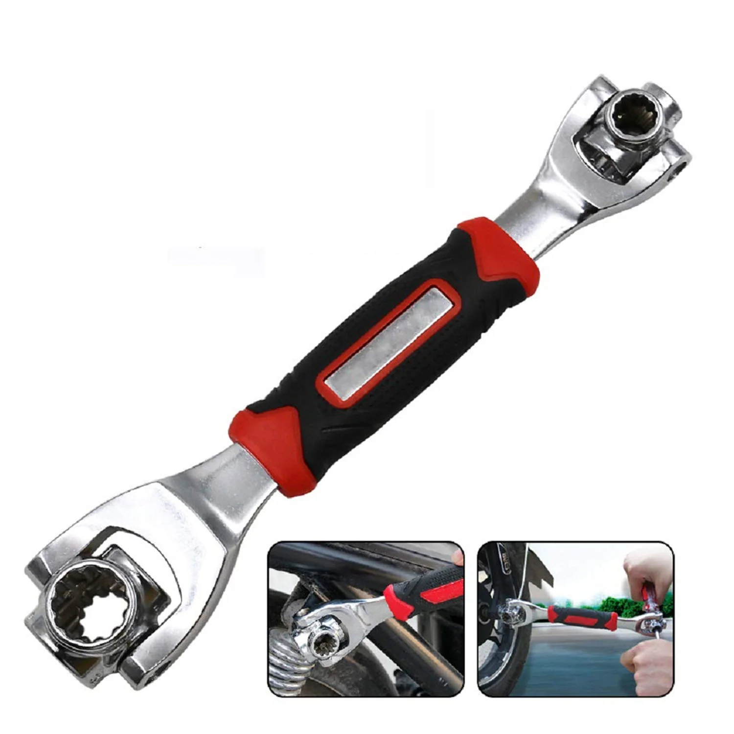 48 in 1 Universal Socket Wrench – 360° Fixed Square, Hex & Torx Hand Tool - Image 5
