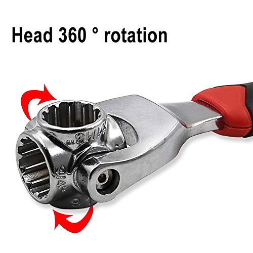 48 in 1 Wrench Swivel Head Multi Tool Spanner with Spline Bolts - Image 6