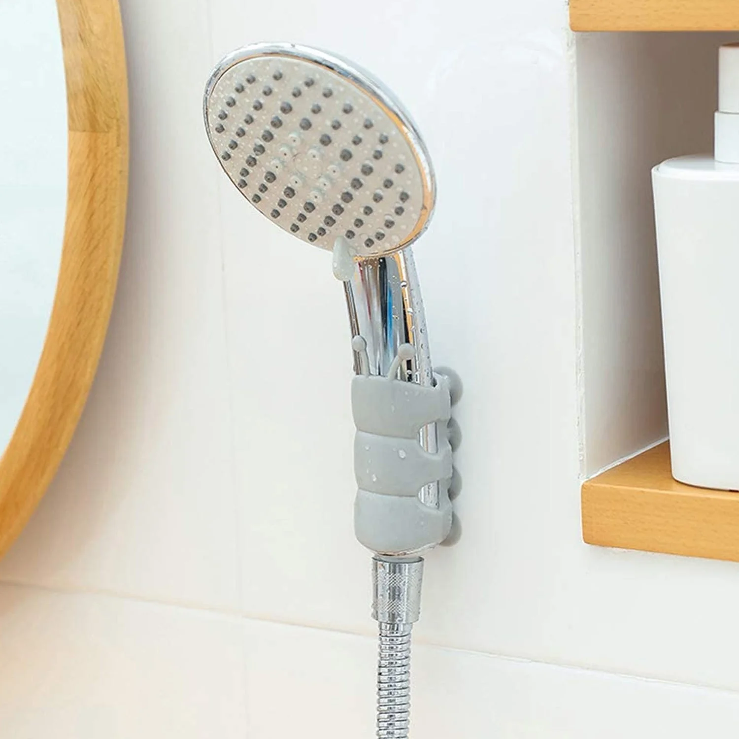 Shower Head Multi-Function Plastic High Pressure Shower Spray for Bathroom - Image 5