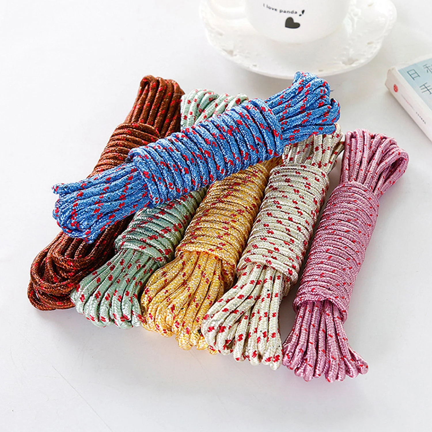Heavy Duty Drying Nylon Clothesline – Portable & Sturdy (10 Meter) - Image 3