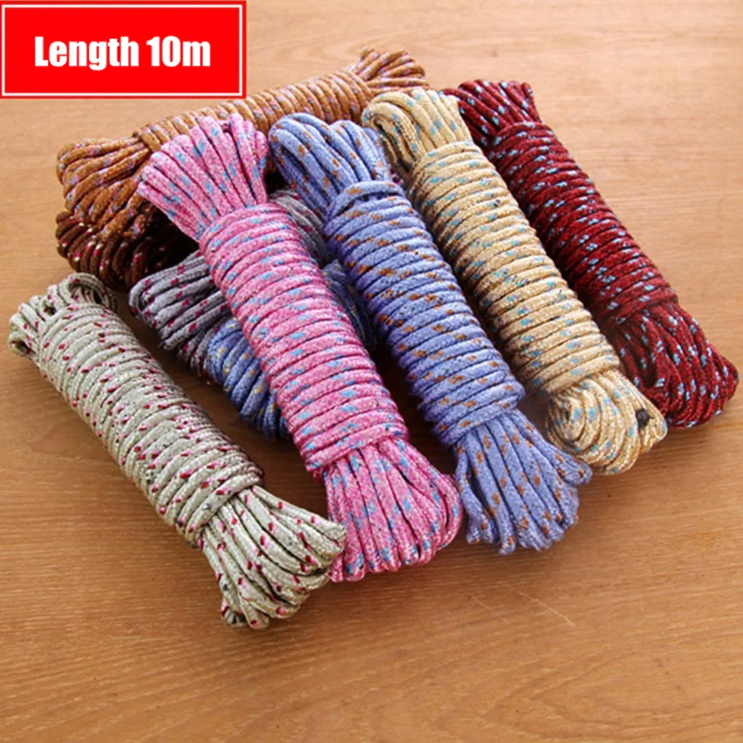 Heavy Duty Drying Nylon Clothesline – Portable & Sturdy (10 Meter) - Image 6