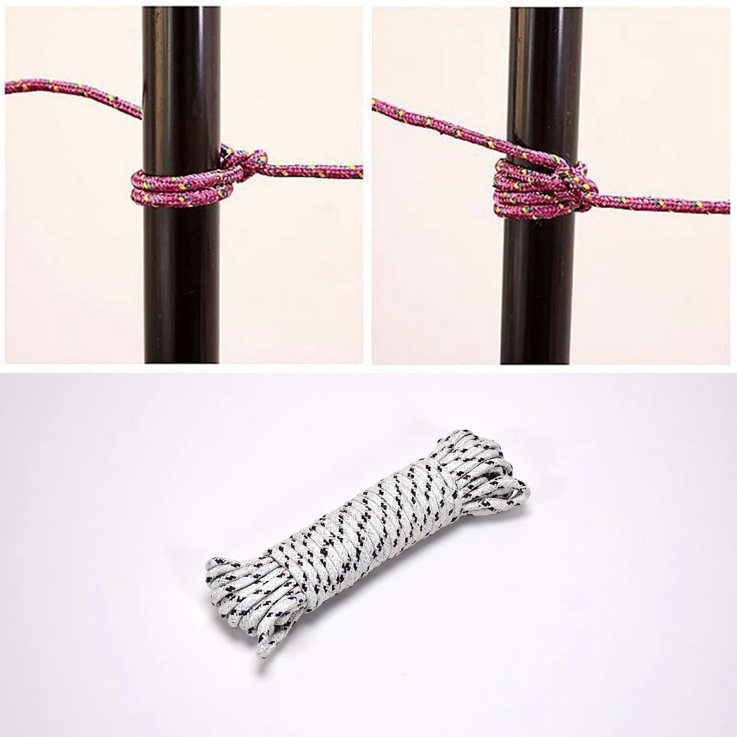 Heavy Duty Drying Nylon Clothesline – Portable & Sturdy (10 Meter) - Image 8