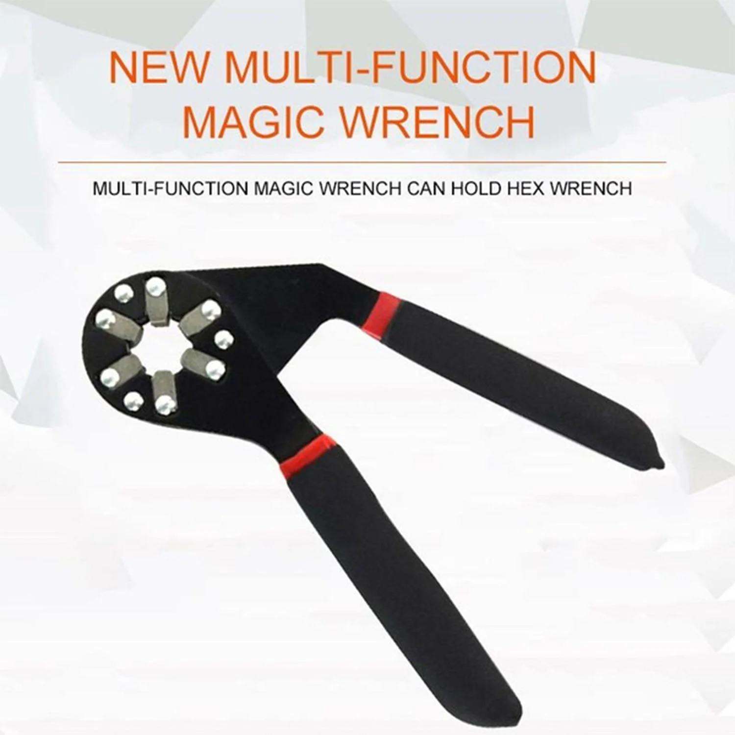 Multi-Function Hexagon Wrench Adjustable Bionic Plier Spanner Repair Hand Tool - Image 3