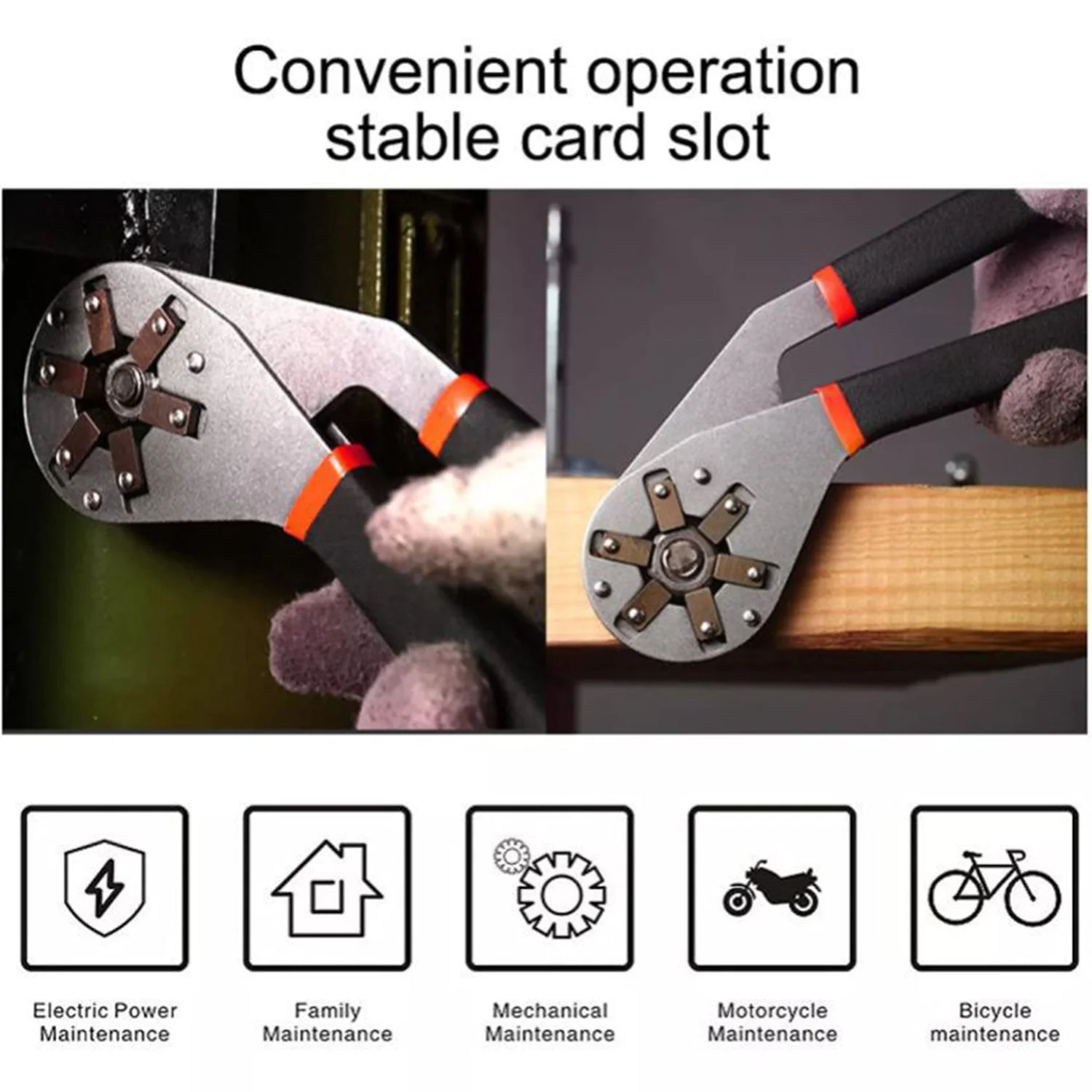 Multi-Function Hexagon Wrench Adjustable Bionic Plier Spanner Repair Hand Tool - Image 7