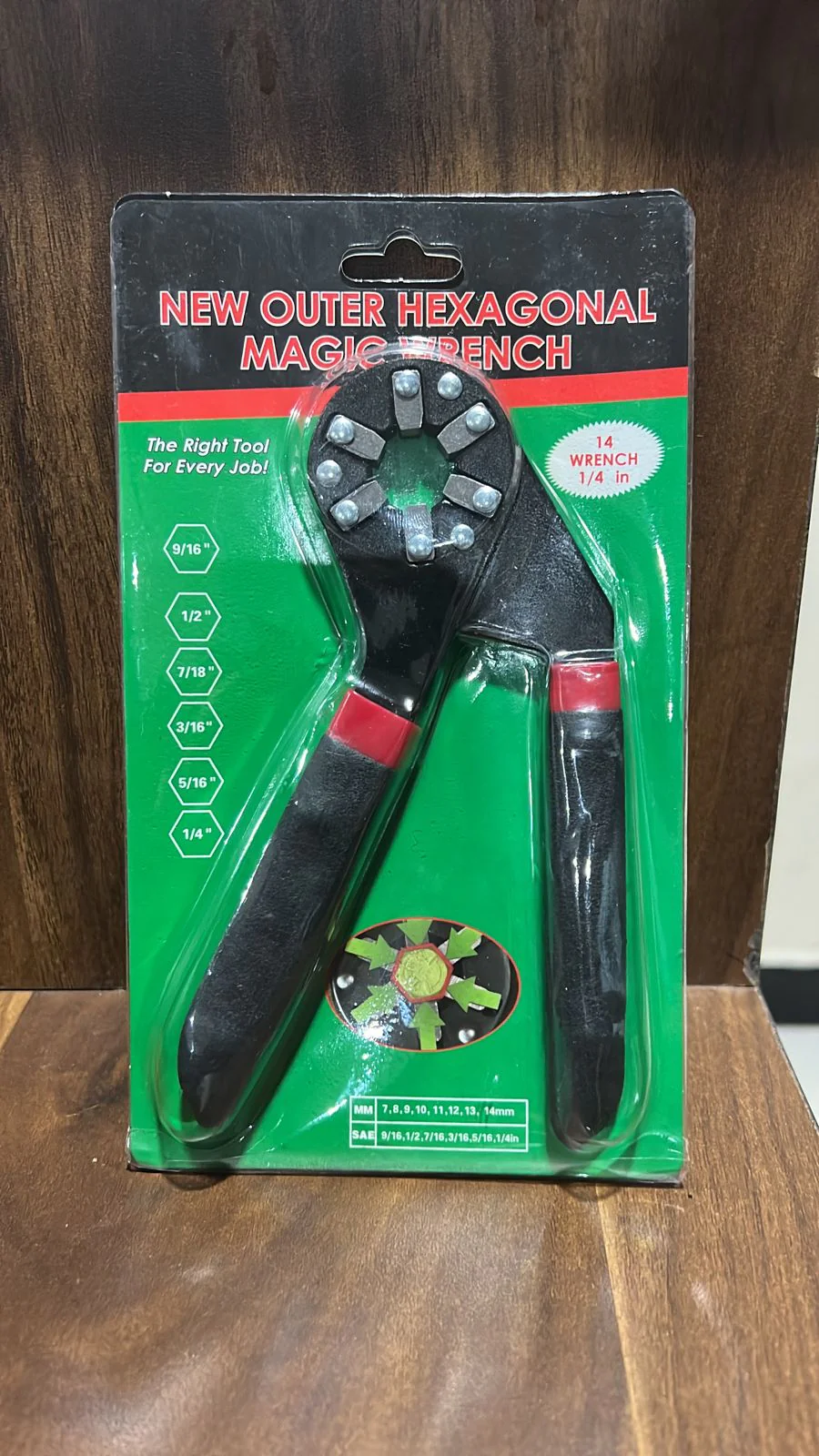 Multi-Function Hexagon Wrench Adjustable Bionic Plier Spanner Repair Hand Tool - Image 8