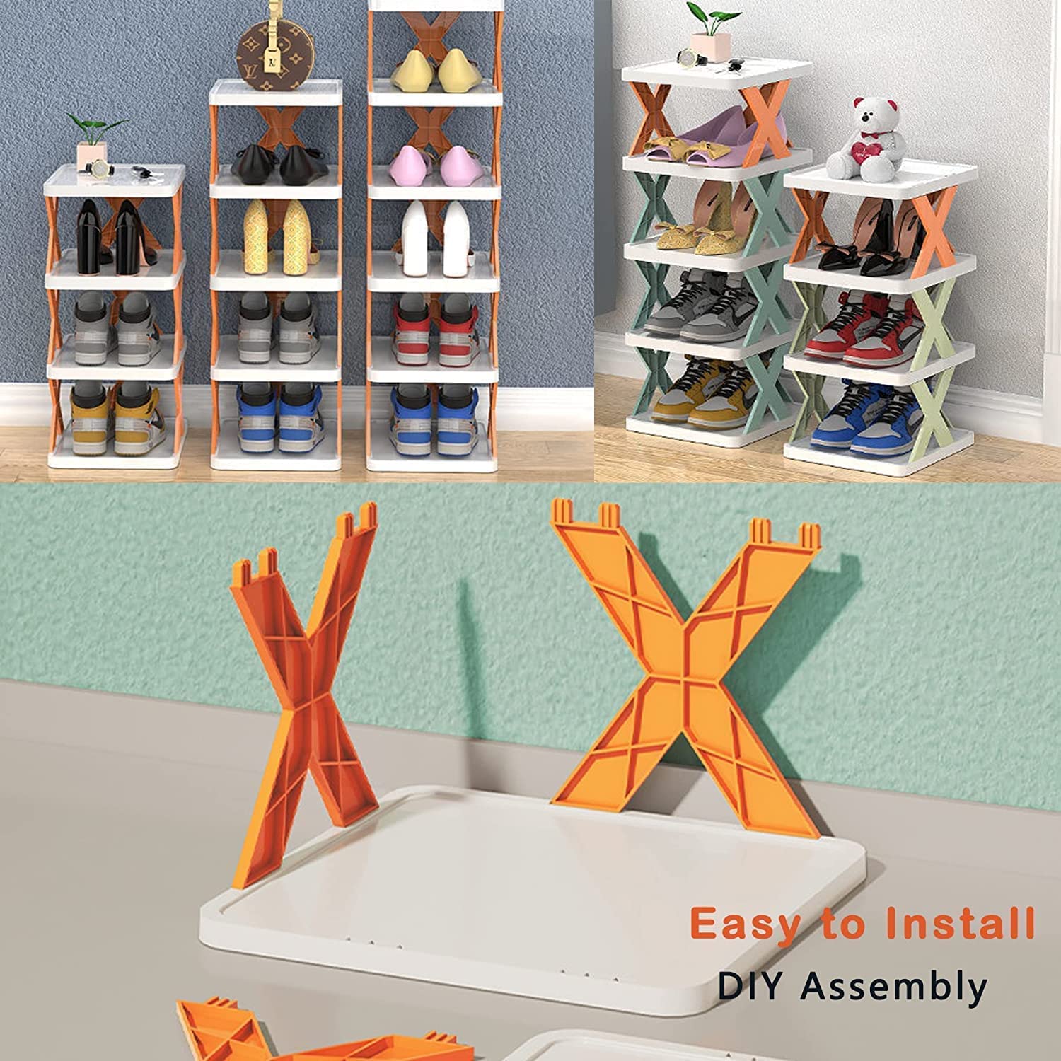 5-Layer Shoe Rack for Small Spaces & Easy Storage - Image 9
