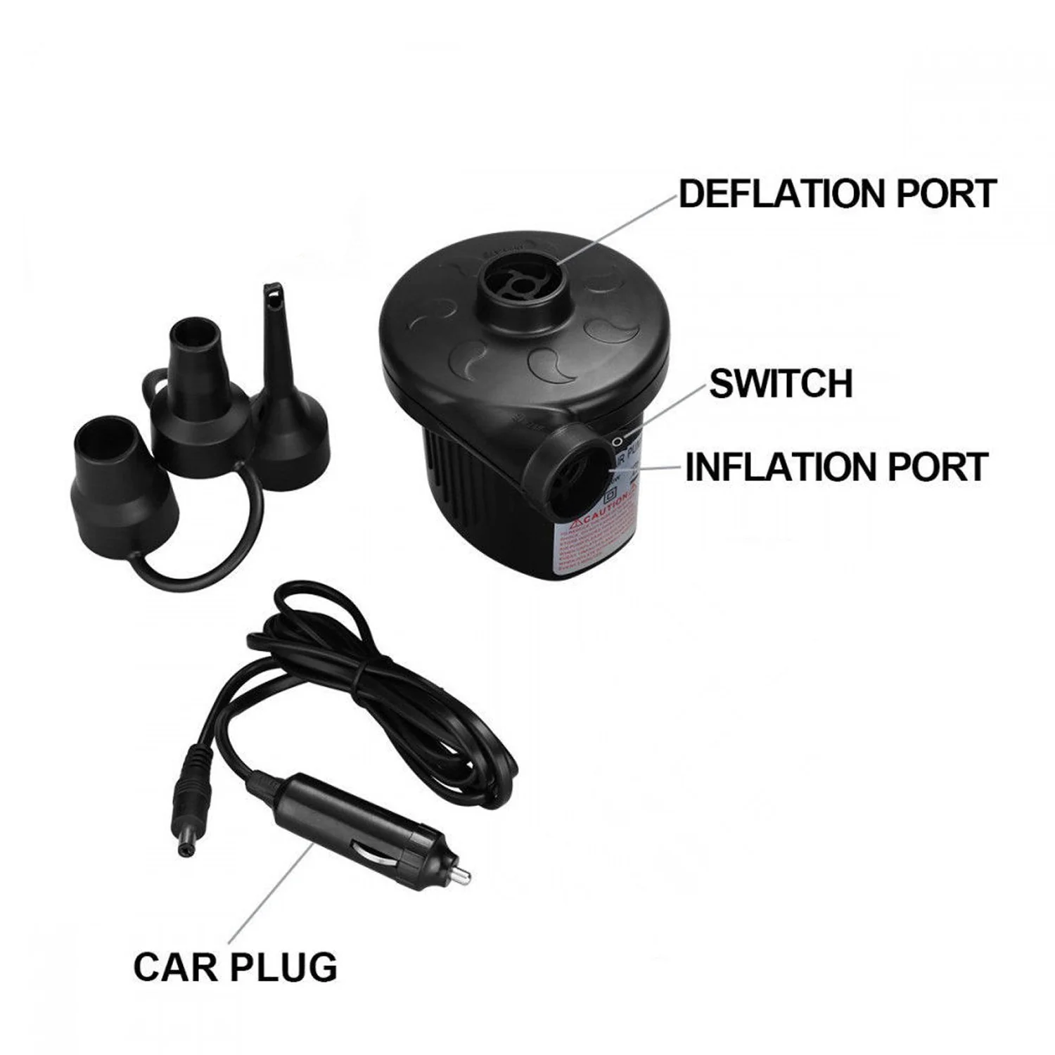 Multi-Purpose Electric Air Pump for Sofa & Pool (Quick Inflate/Deflate) - Image 4