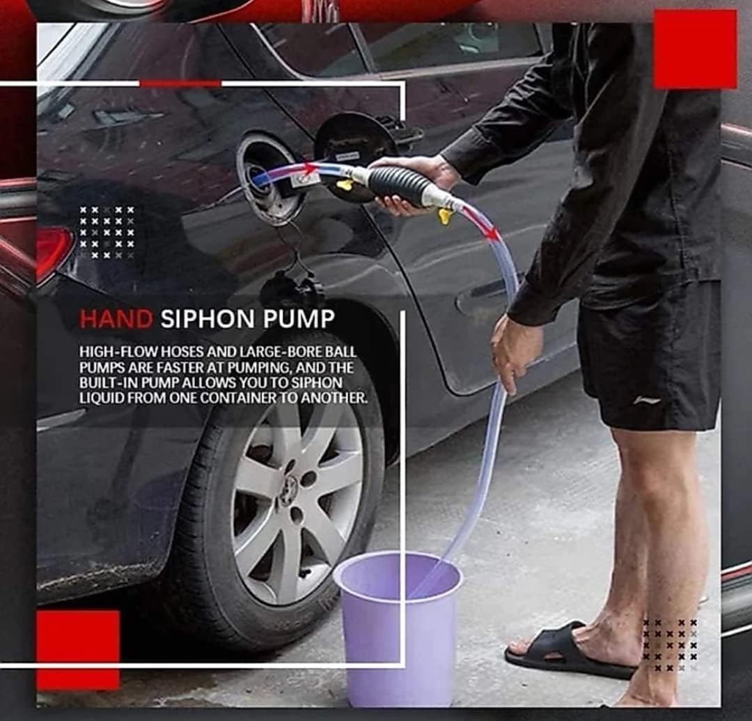 Portable Fuel Transfer Pump Kit for Petrol, Diesel & Liquids - Image 8