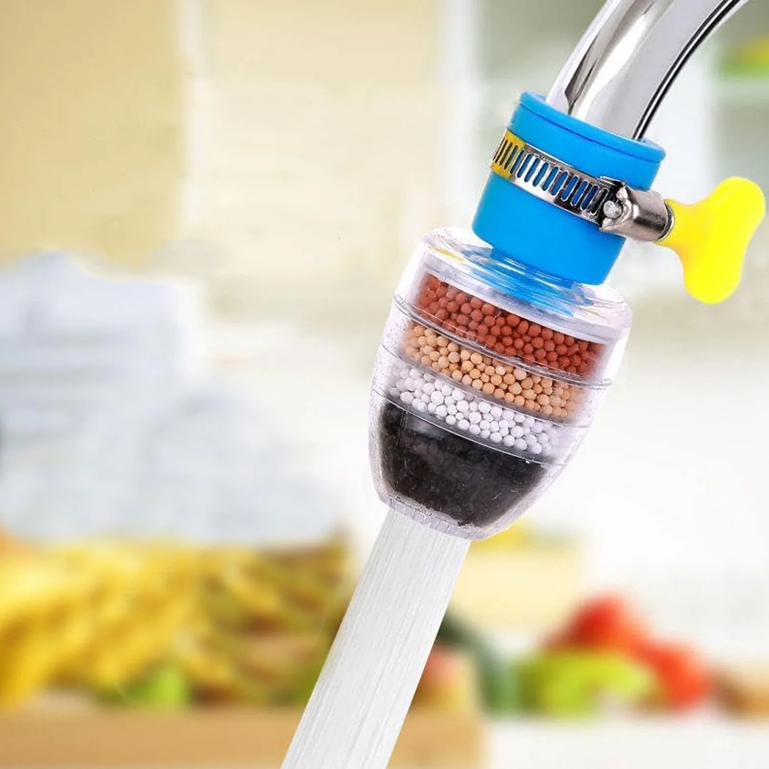 Water Faucet Clean Purifier Filter Cartridge Water Tap  Six Layer - Image 4