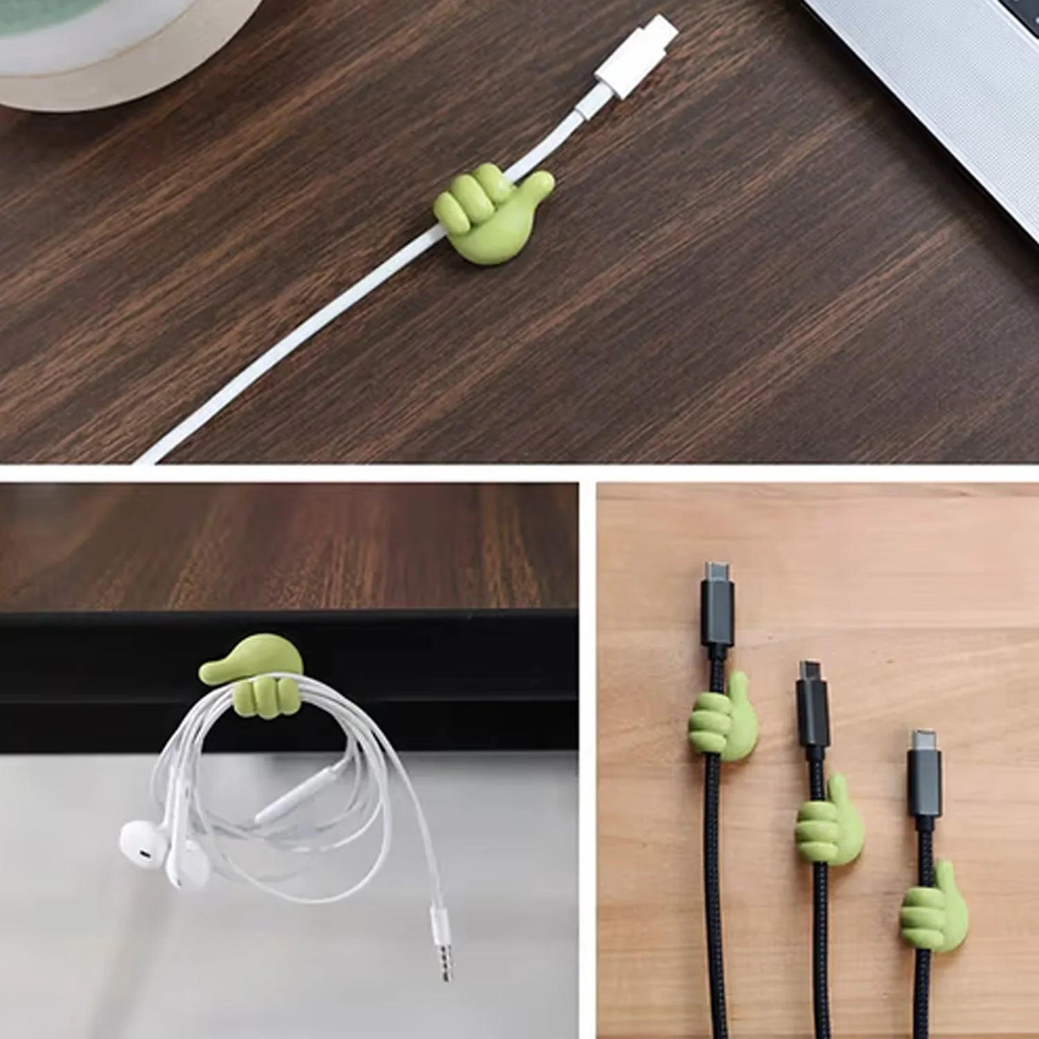 Multifunctional Multi functional Hand Shape Wall Clip Hanger Keys Cable Holder - Image 9