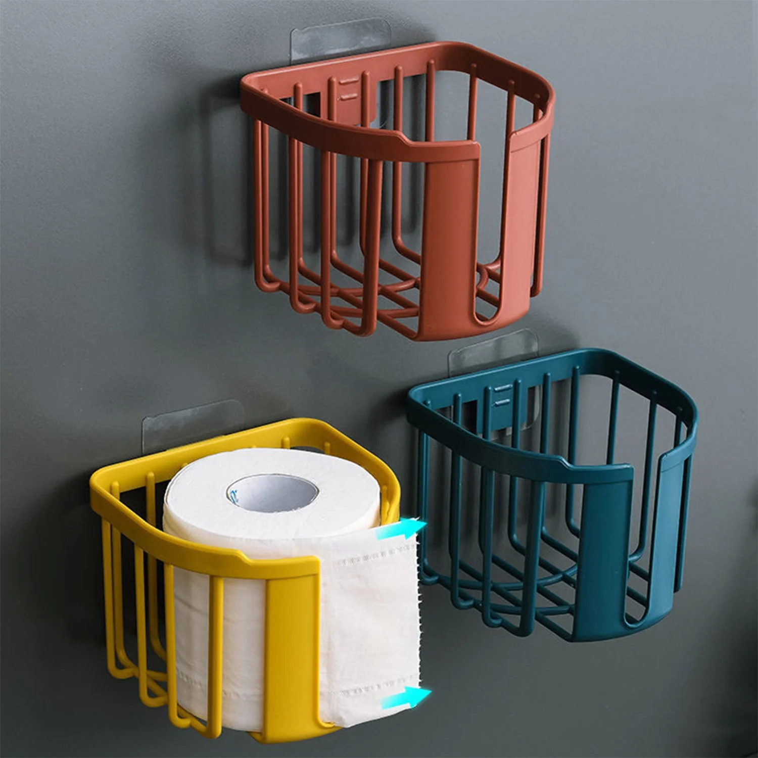 Toilet Roll Holder, Toilet Paper Holder Hanger for Bathroom and Kitchen - Image 5