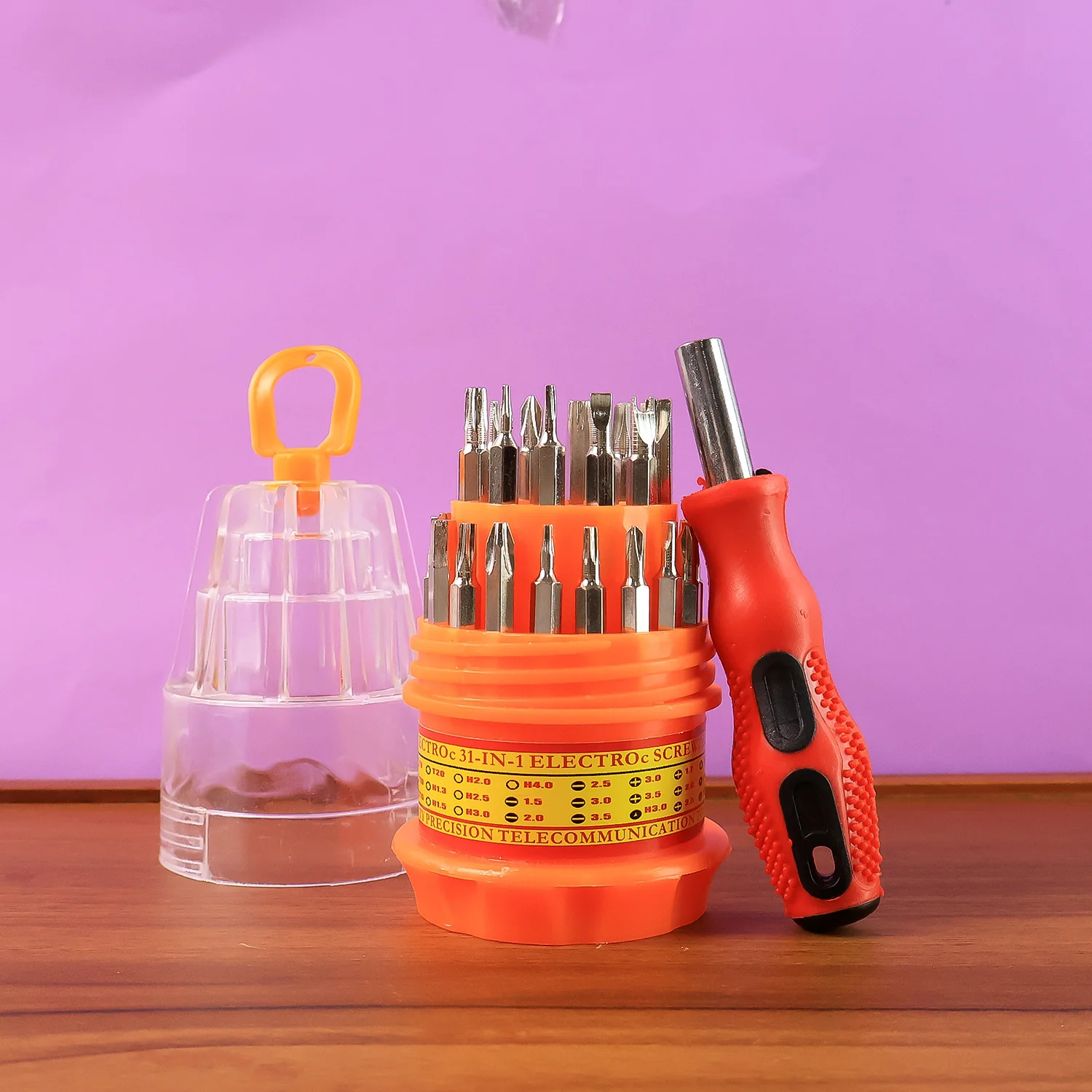 31in1 Magnetic Screwdriver Set with 30 Bits Professional Tool Kit (4 Pc Set) - Image 10