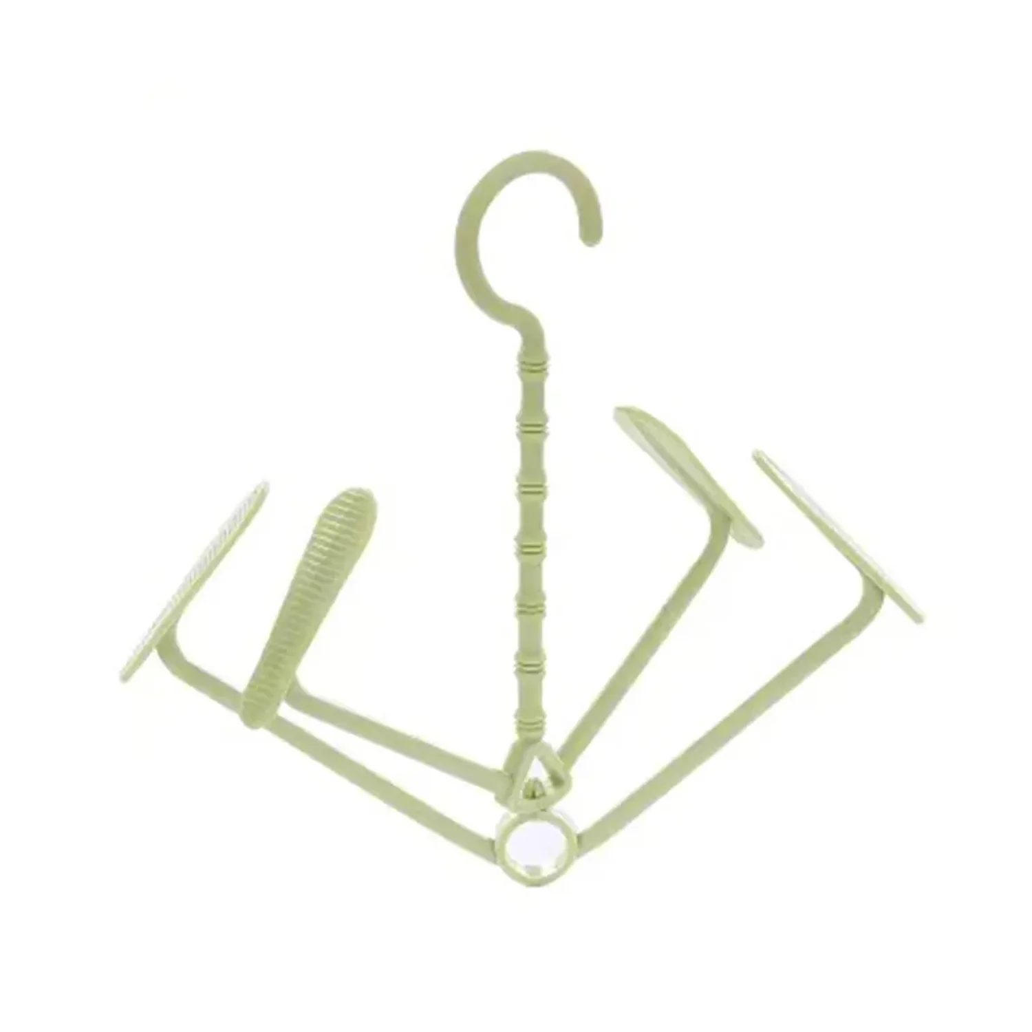 Hanging Shoe Rack Rotating Four Hooks Portable Drying Shoe Rack - Image 4