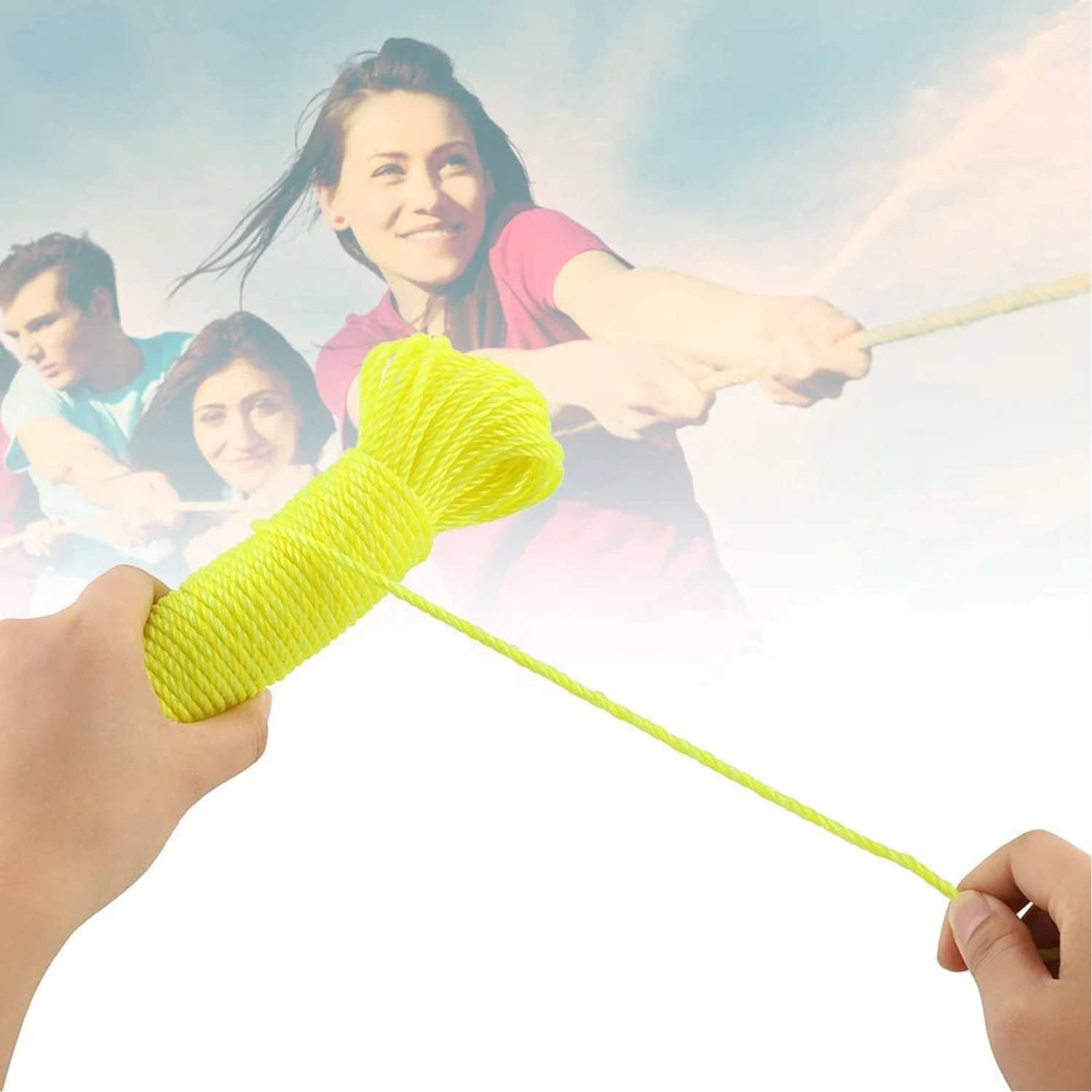 3m Heavy-Duty Laundry Drying Rope (1 Pc, Mixed Colors) - Image 5