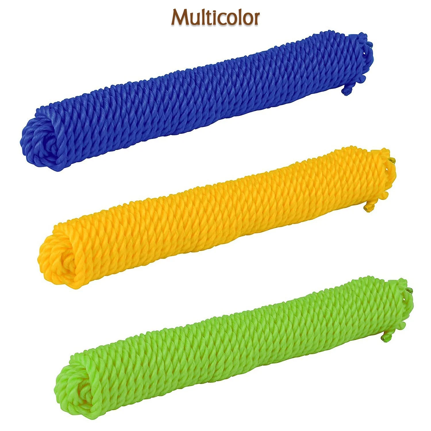 3m Heavy-Duty Laundry Drying Rope (1 Pc, Mixed Colors) - Image 6