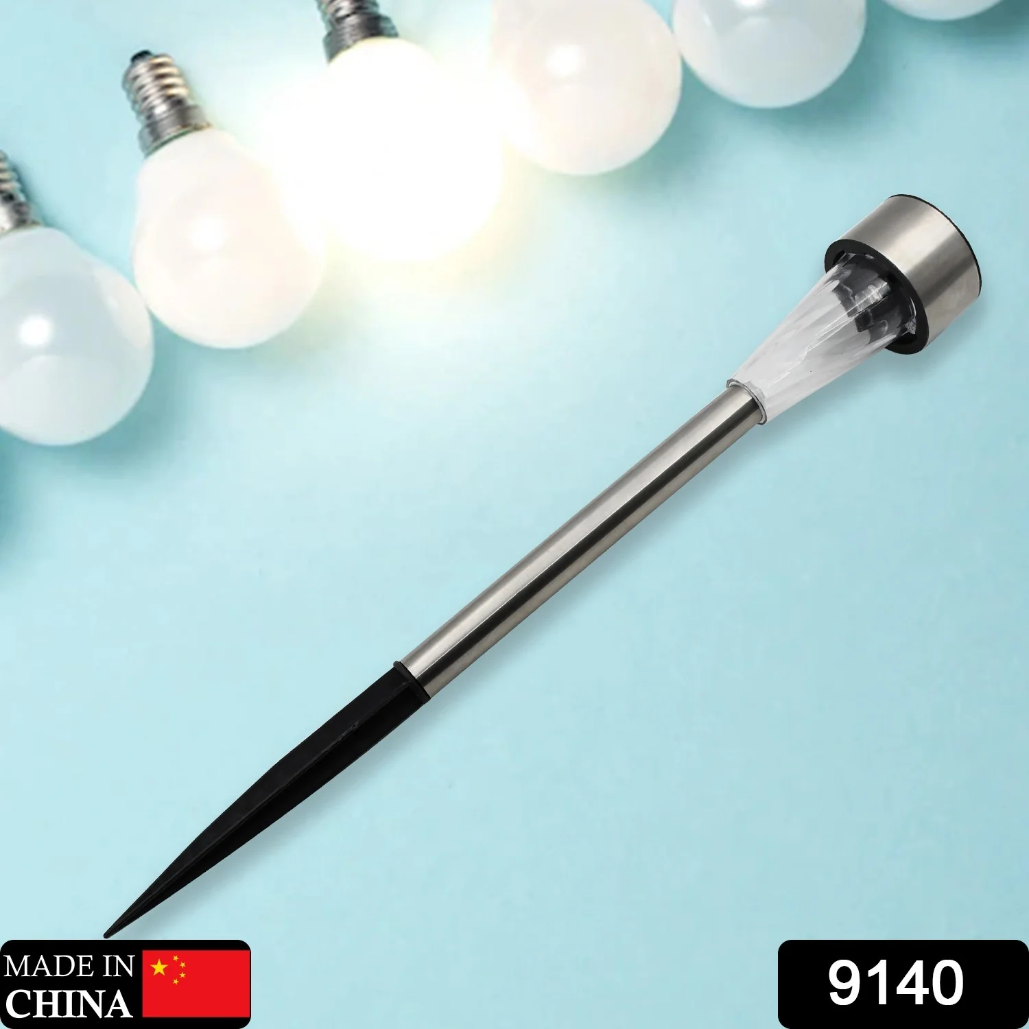 Solar Panel LED Spike Spot Light – Landscape Garden & Yard Path Lawn Solar Lamps (MOQ: 24) - Image 2