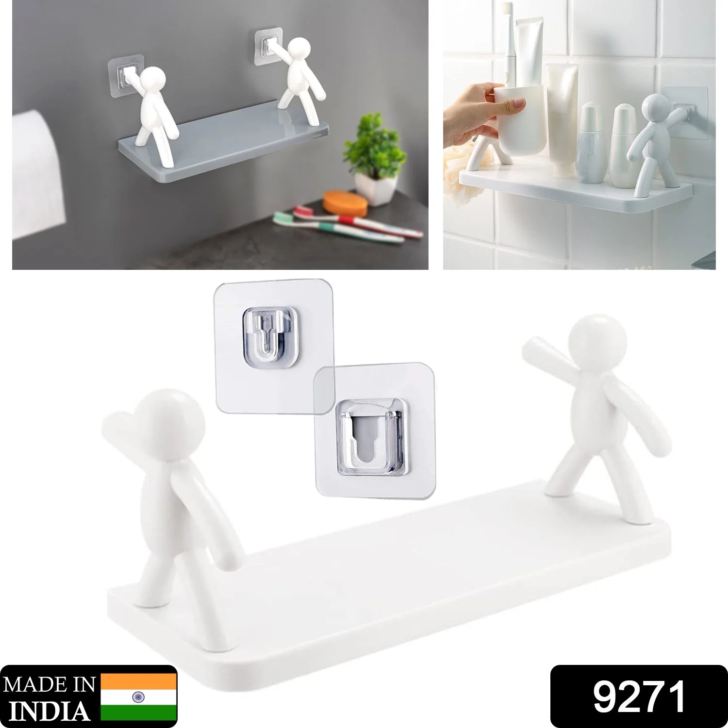 Floating Shelves Bedroom Wall Shelves for Living Room / Kitchen Wall Mounted Shelf - Image 2