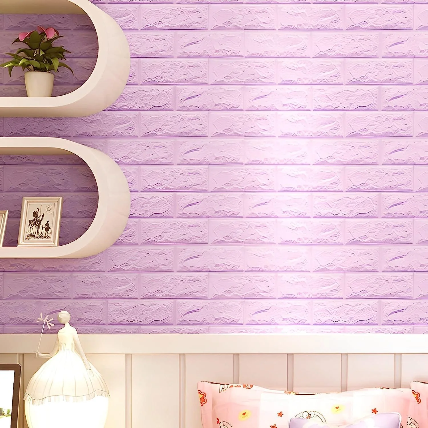 Wallpaper 3D Foam Wallpaper Sticker Panels (70 x 76 Cm / 1 Pc) - Image 3