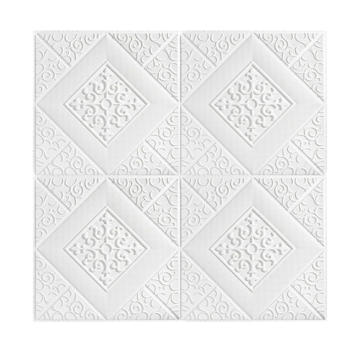 Wallpaper 3D Foam Wallpaper Sticker Panels (70 x 70 Cm / 1 Pc) - Image 5