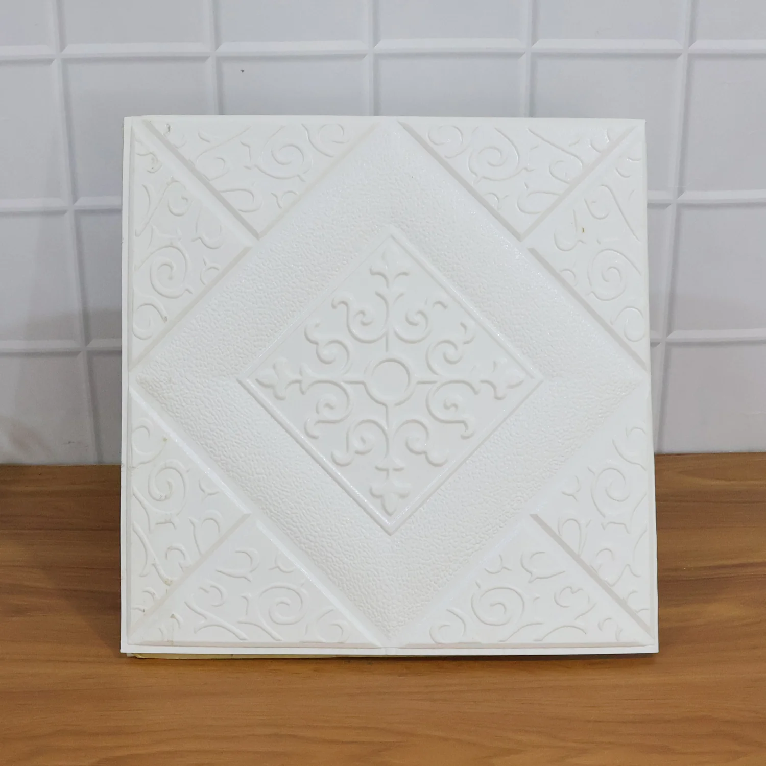 Wallpaper 3D Foam Wallpaper Sticker Panels (70 x 70 Cm / 1 Pc) - Image 7