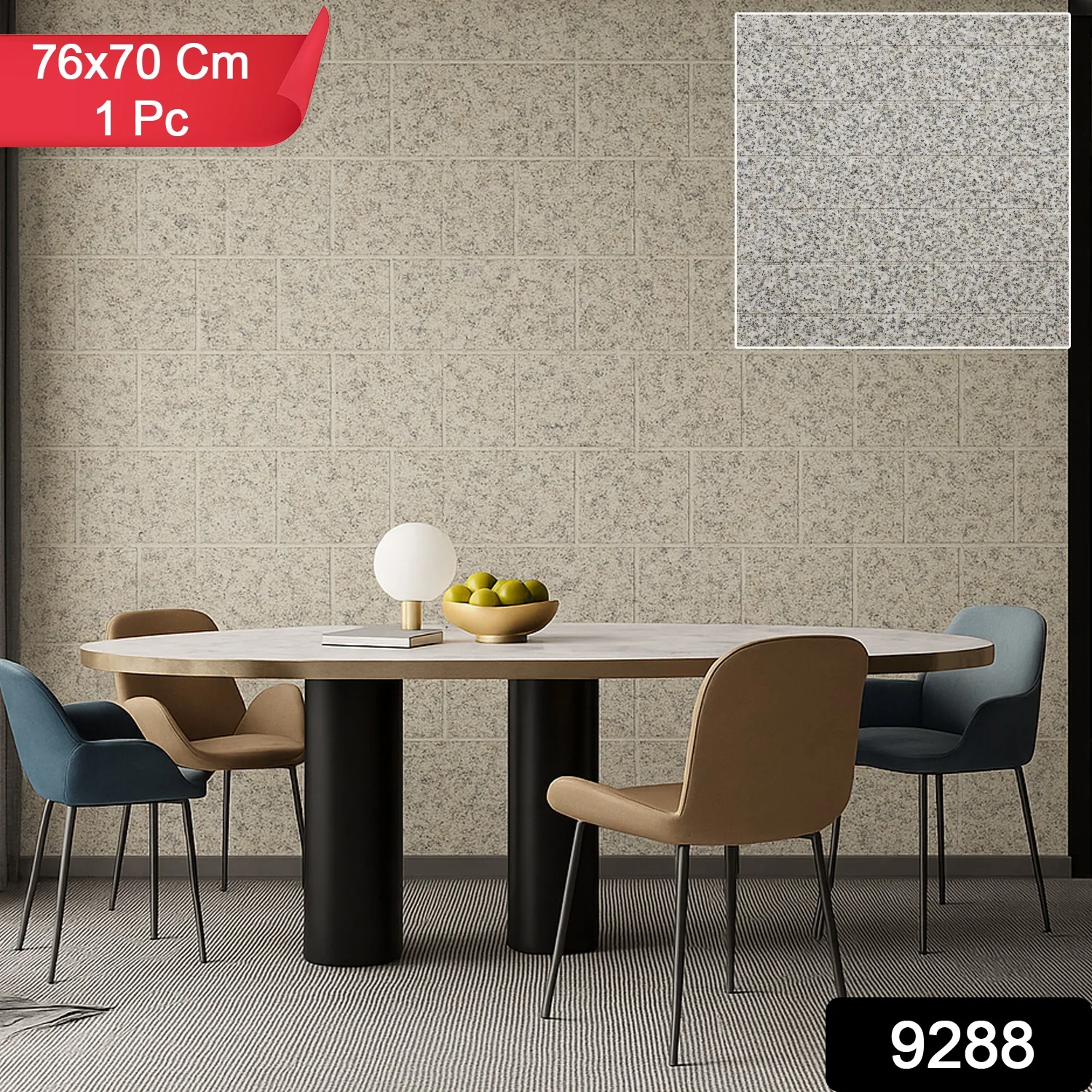Wallpaper 3D Foam Wallpaper Sticker Panels (70 x 76 Cm / 1 Pc) - Image 2