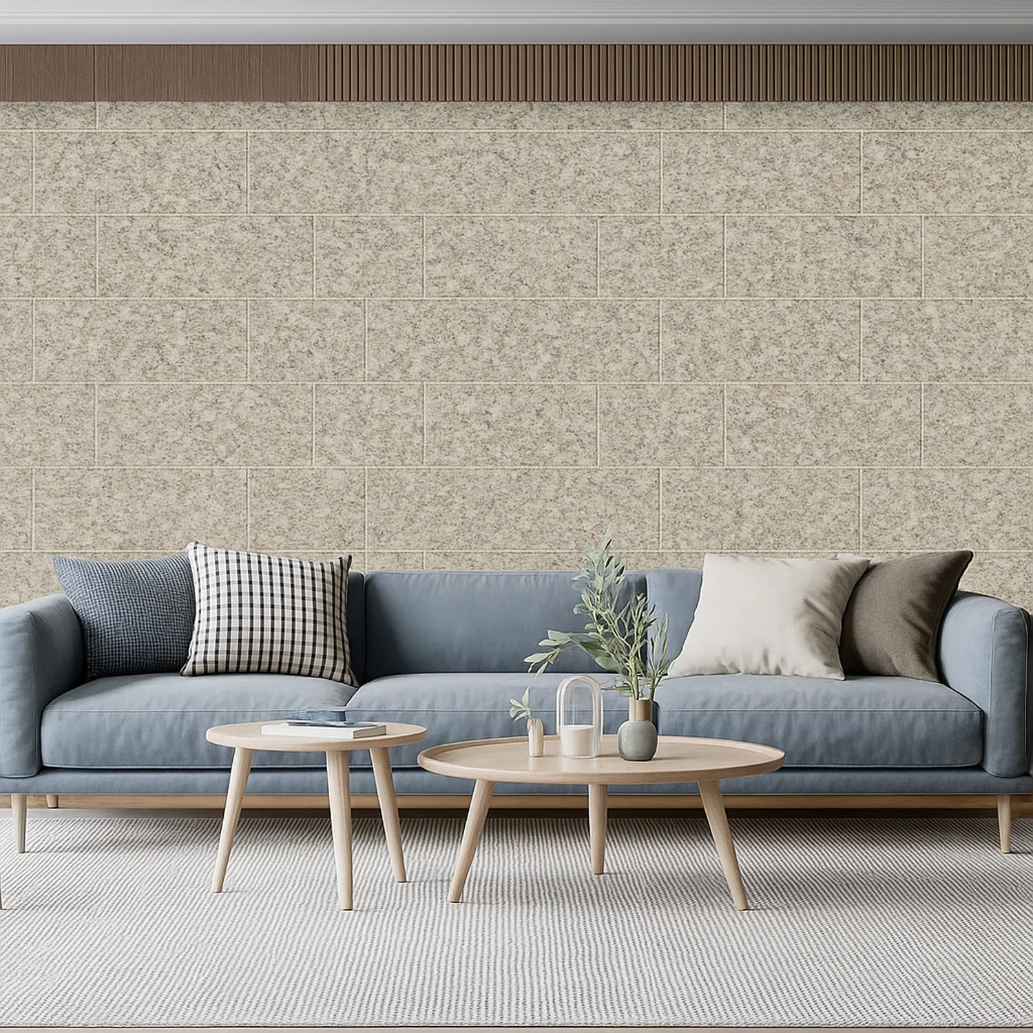 Wallpaper 3D Foam Wallpaper Sticker Panels (70 x 76 Cm / 1 Pc) - Image 6