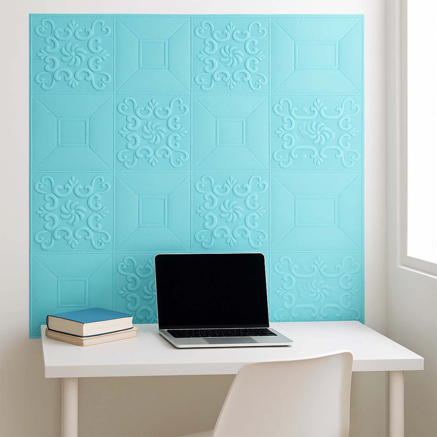 Wallpaper 3D Foam Wallpaper Sticker Panels (70 x 70 Cm / 1 Pc) - Image 3