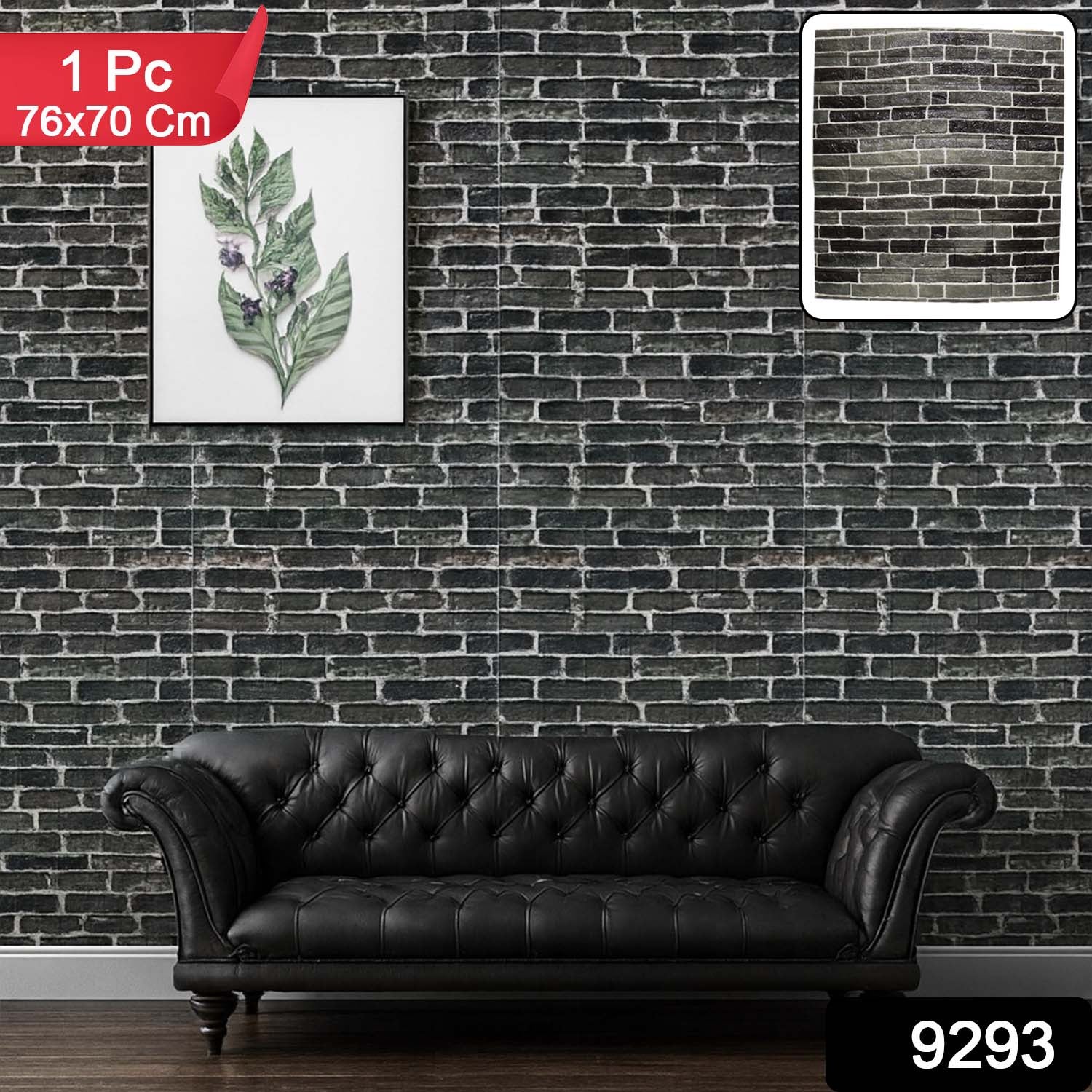 Wallpaper 3D Foam Wallpaper Sticker Panels (78 x 70 Cm / 1 Pc) - Image 2