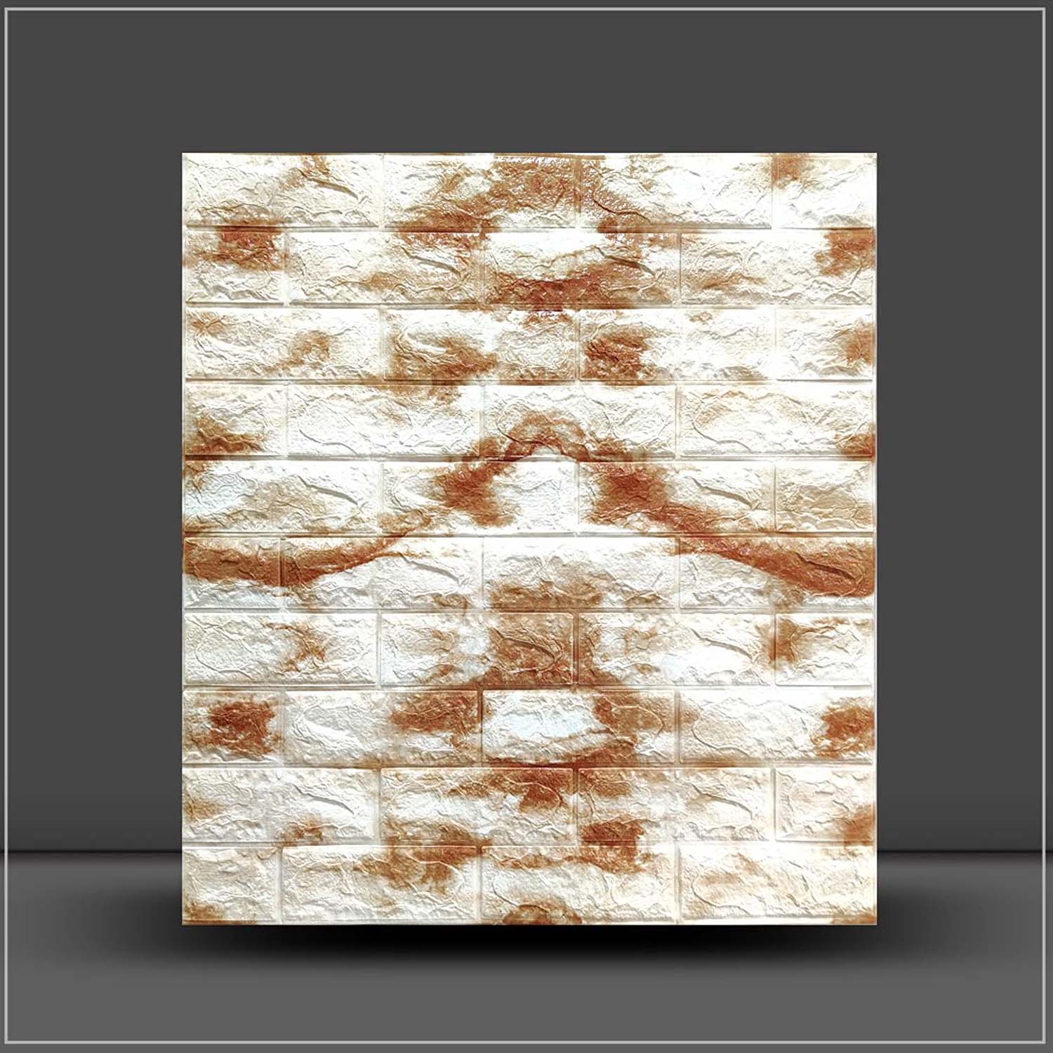 Wallpaper 3D Foam Wallpaper Sticker Panels (78 x 70 Cm / 1 Pc) - Image 7