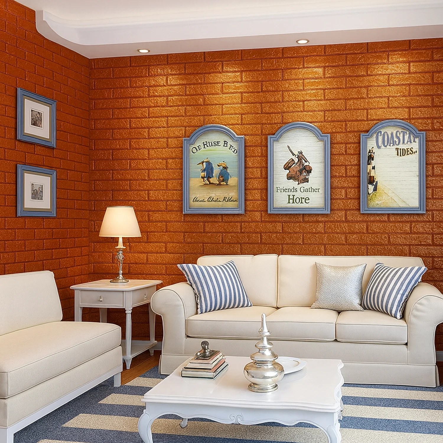 Wallpaper 3D Foam Wallpaper Sticker Panels (76 x 70 Cm / 1 Pc) - Image 6
