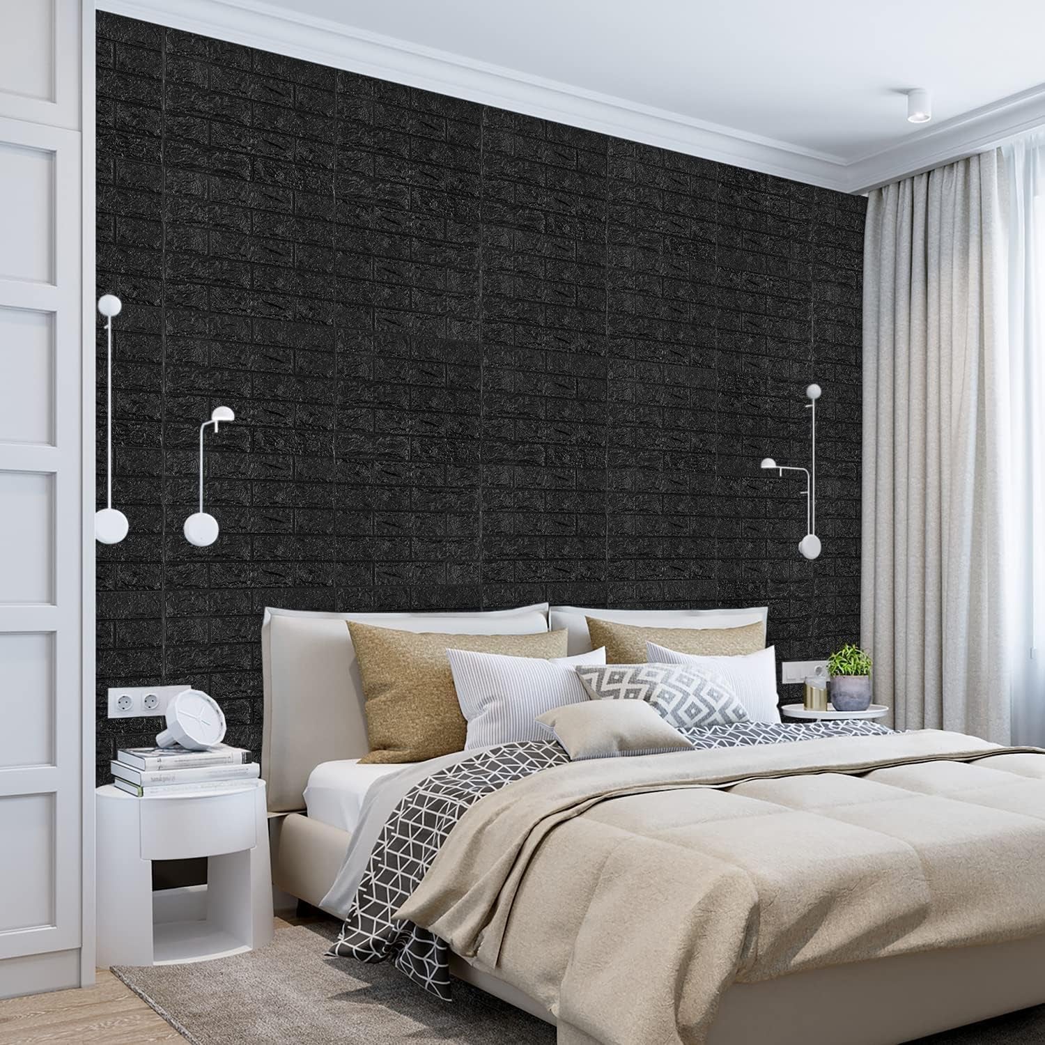 Wallpaper 3D Foam Wallpaper Sticker Panels (76 x 70 Cm / 1 Pc) - Image 7