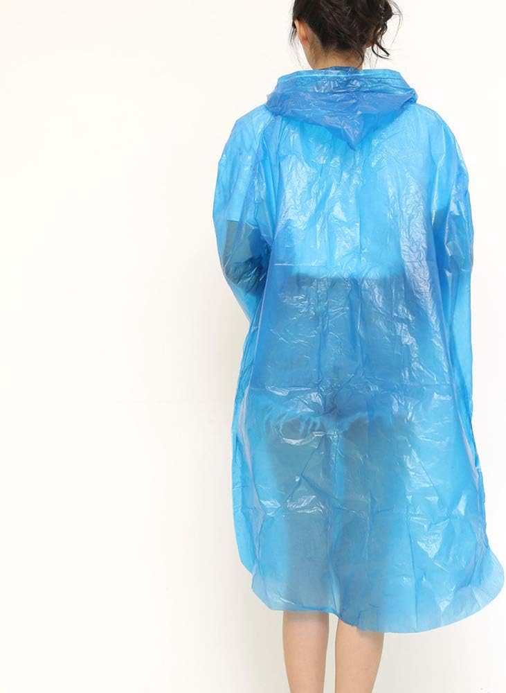 Portable Adult Waterproof Raincoat Cardigan for Outdoor Travel (1 Pc) - Image 7