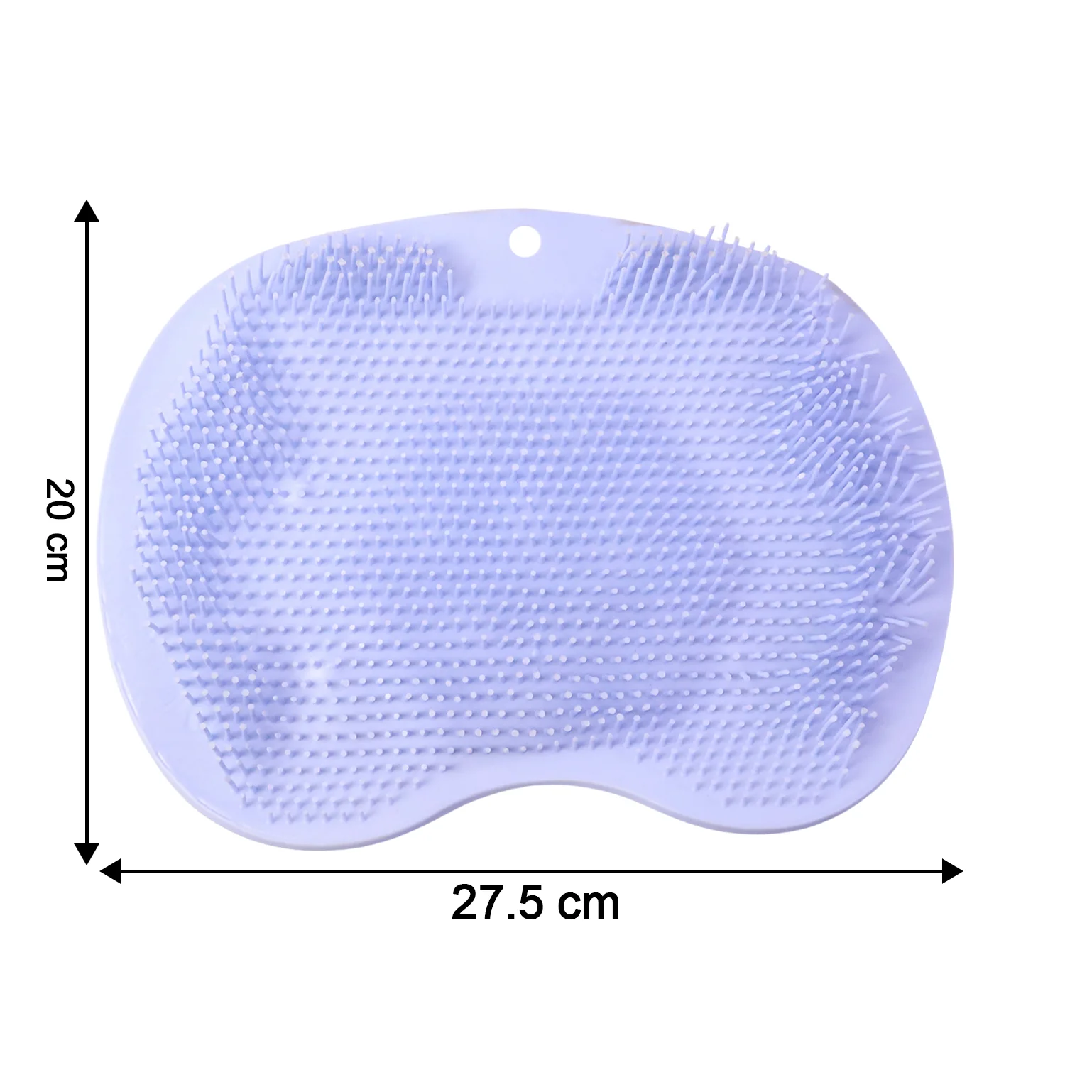 Purple Silicone Bath Massage Cushion – Suction Cup Exfoliating Foot Scrubber & Mat - Image 8