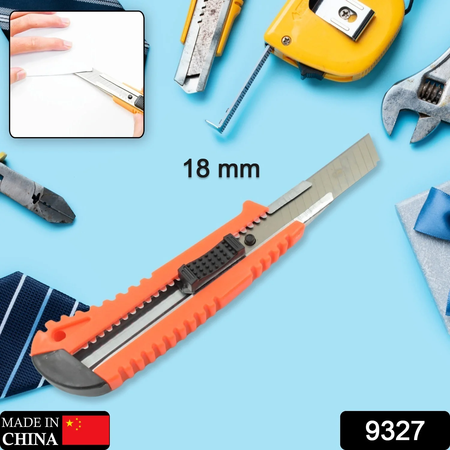 Multi-Use Heavy Duty Iron Cutter – Precision Utility Knife Blade (18mm) - Image 2