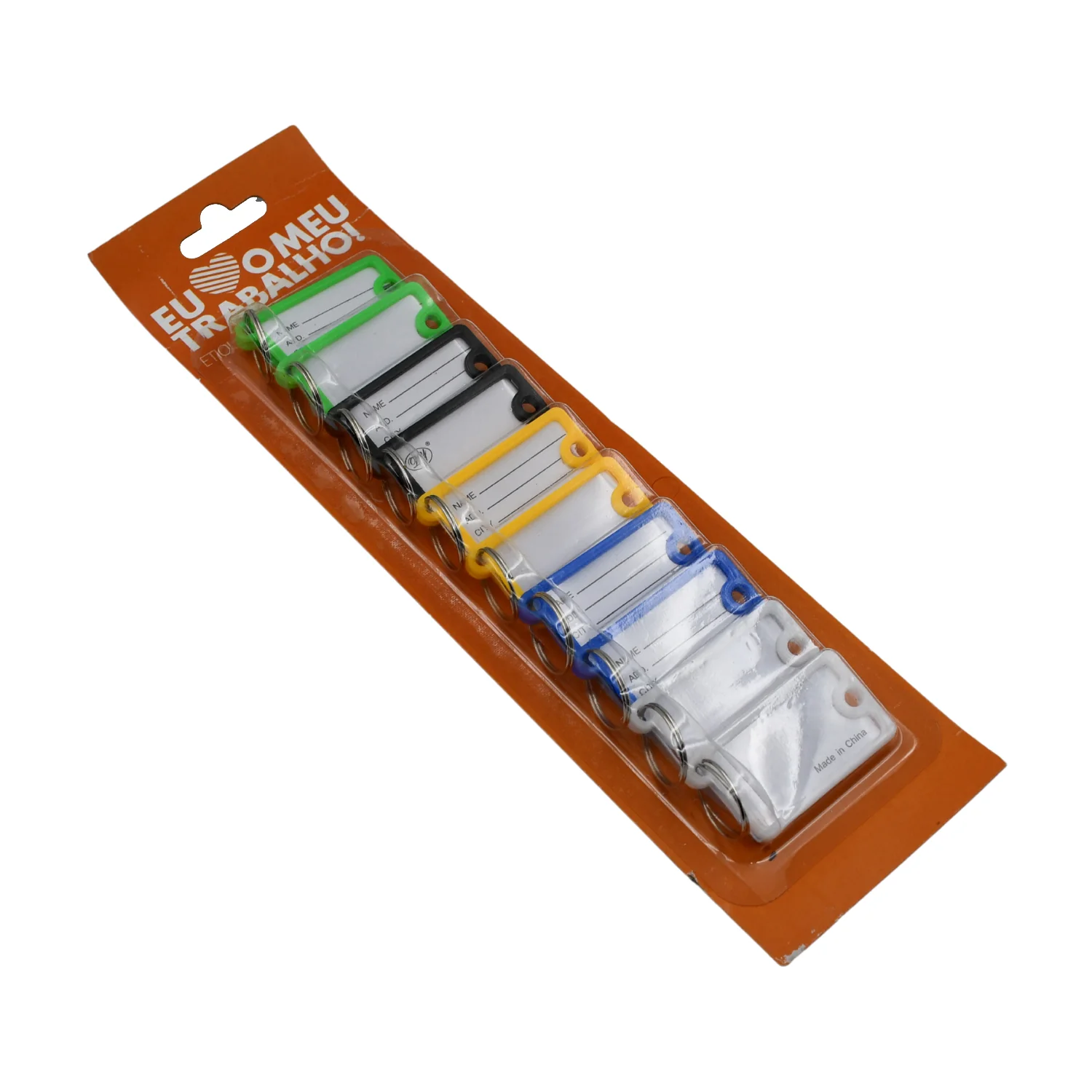Wallet Keychain 10 pcs Set Plastic Key Custom Key - Image 5