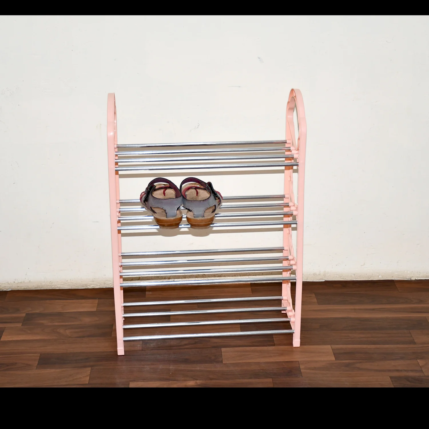 4-Layer Shoe Storage Shelf Stand for Space-Saving Home Organizer - Image 3