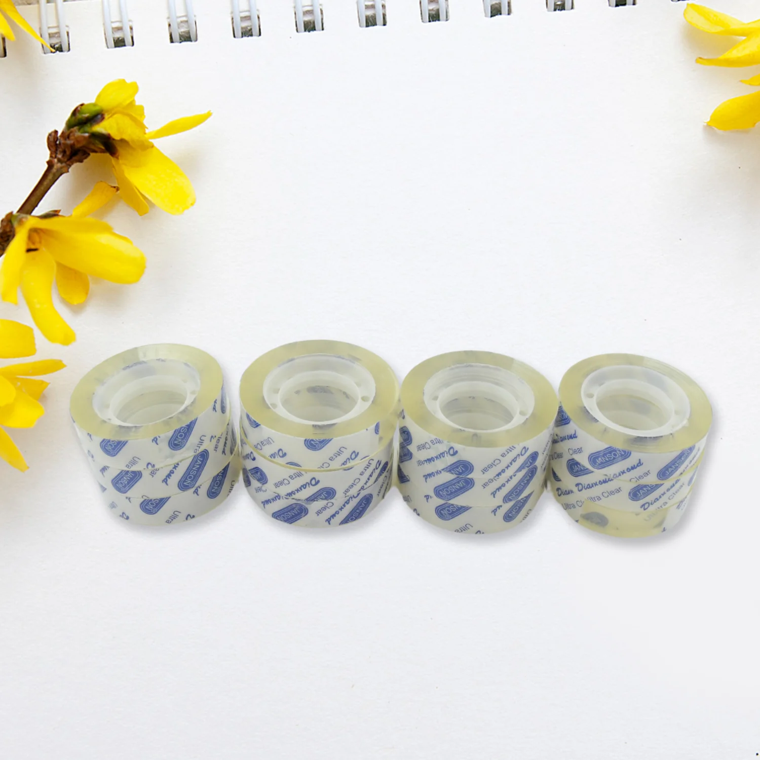 Transparent Tape Refills, Tape for Office, Home, School -1.2cm X 30 Meter Per Roll (12 Pc Set) - Image 5