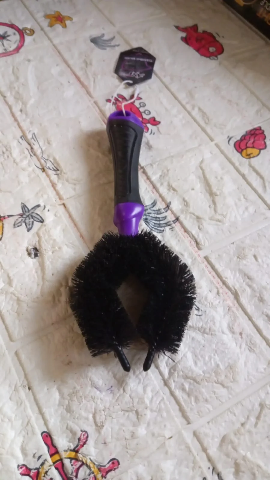Wheel Cleaning Brush Bike tire Cleaning Brush (1 Pc) - Image 7
