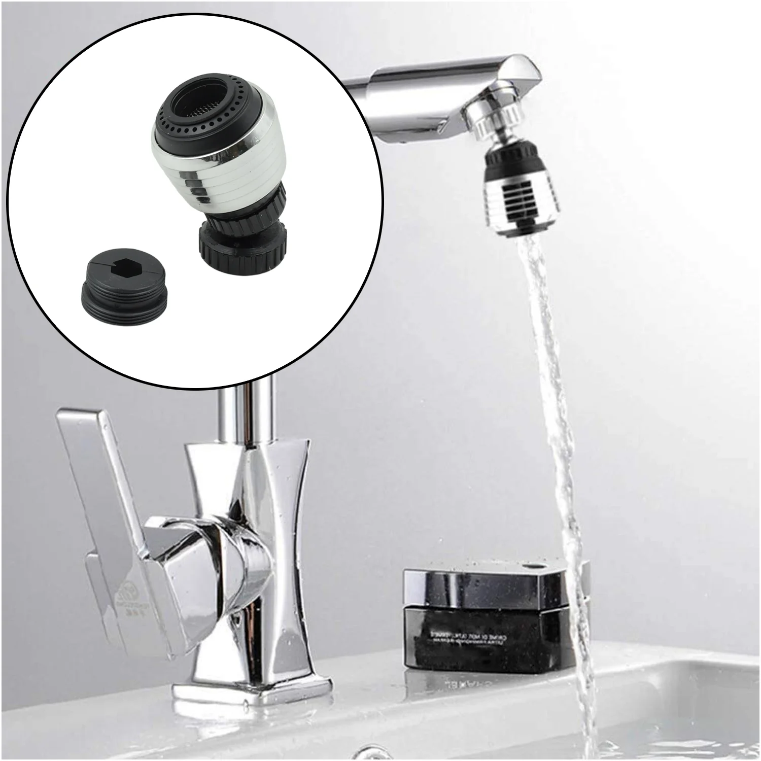 Faucet Bubbler, Faucet Aerator, Water Filter 360° Sink Use (1 Pc) - Image 5