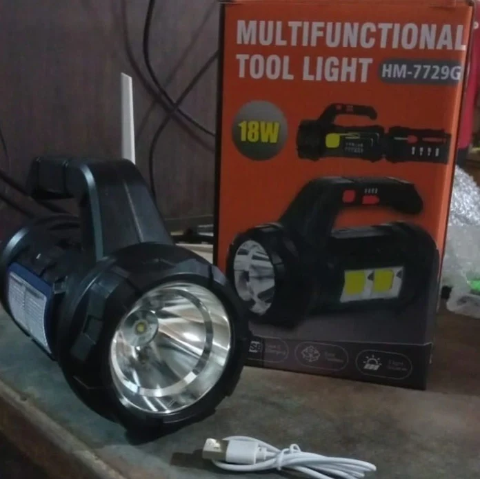Multi Functional SOS Light With Tool Box, Torchlight (18 W) - Image 6