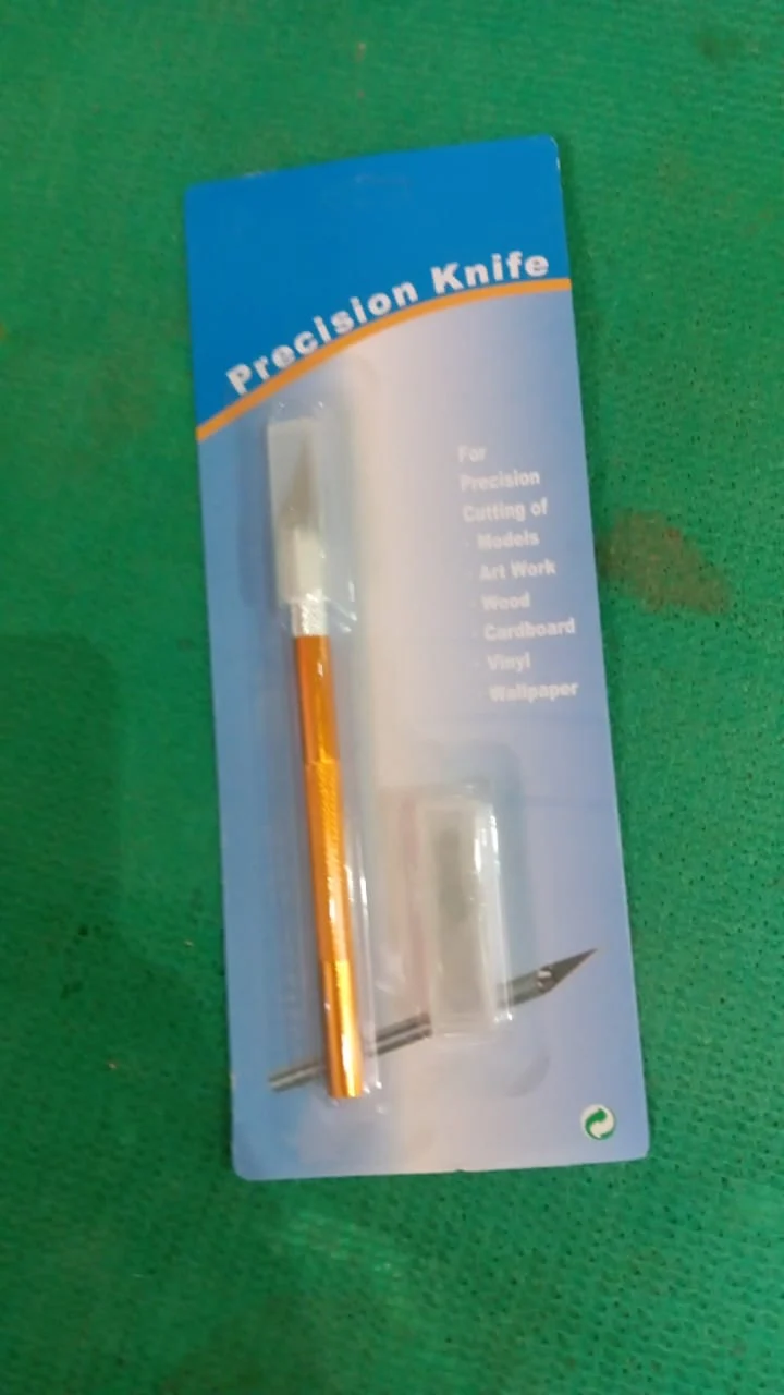 Precision Electronic Spices Cutting Knife with 5 Extra Sharp Blades (1 Set) - Image 7