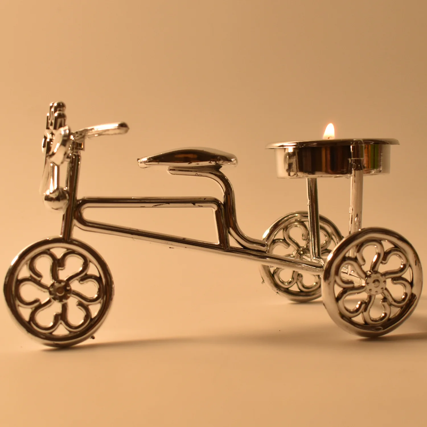 Cycle Tealight Holder / Candle Holder Decorative Candle, Diwali (1 Pc) - Image 8
