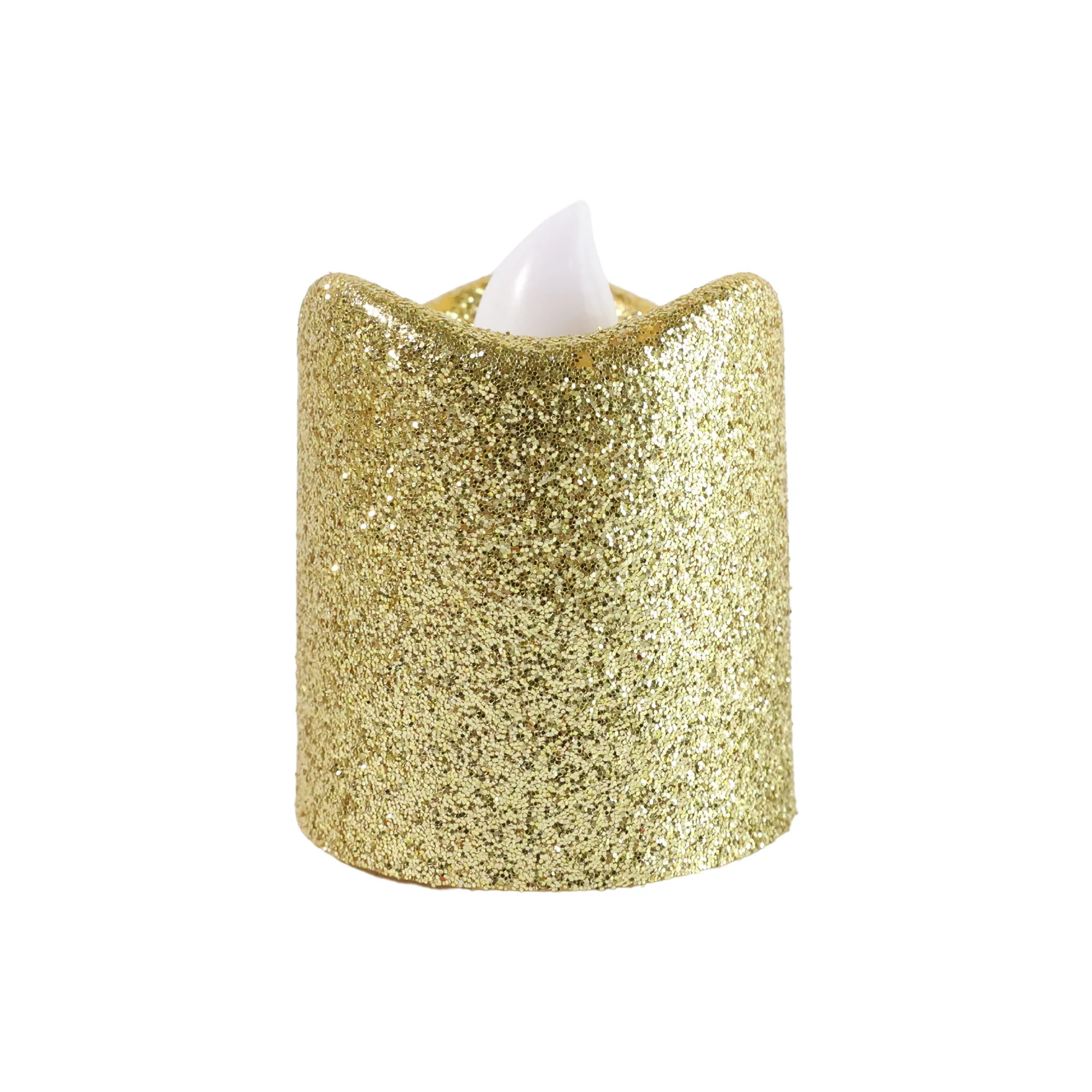 Christmas Premium Glitter LED Tealight Candles (9 Pc Set) - Image 5