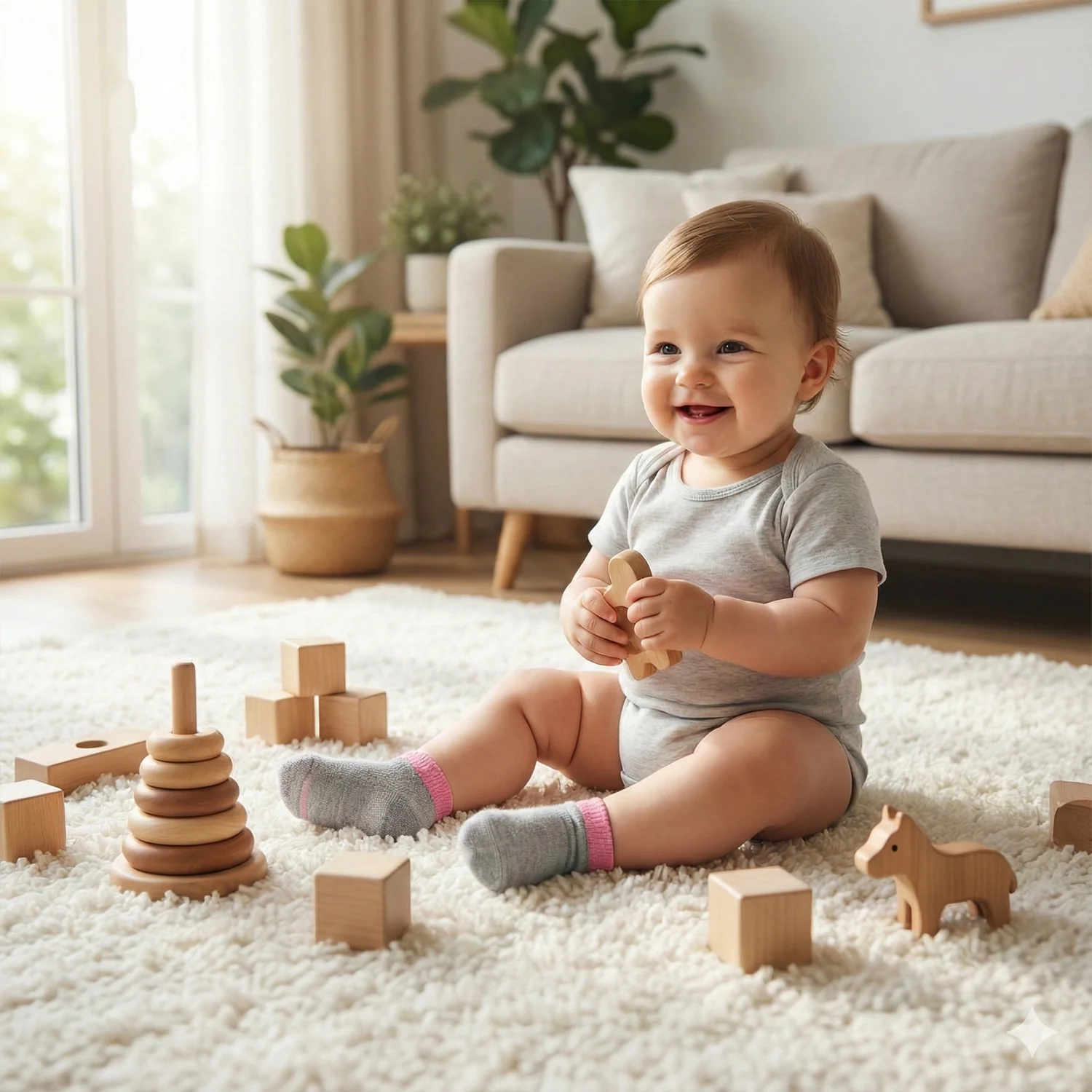 Premium Soft Light Socks (1 Pair / Small / Kids) - Image 6