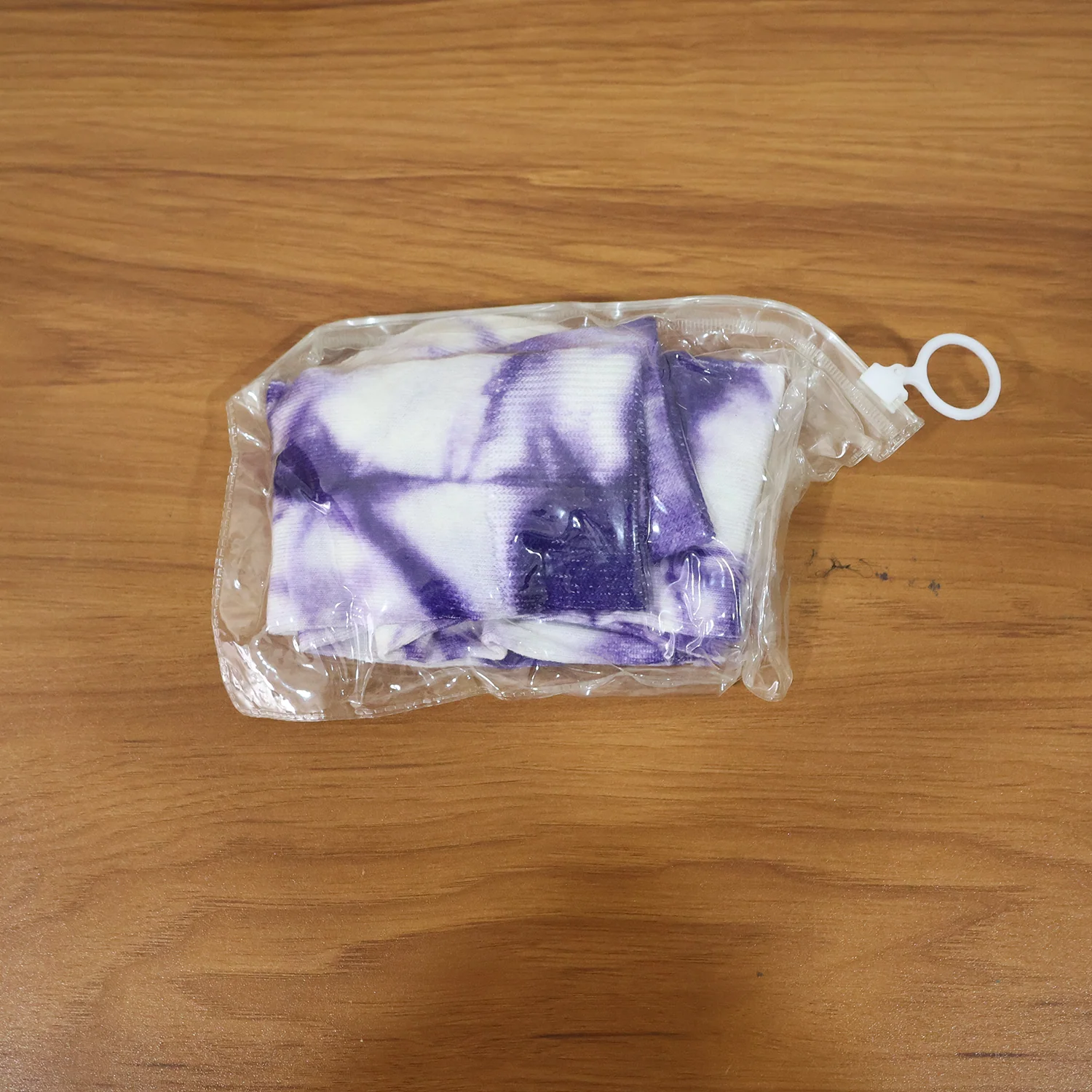 Purple & White Tie-Dye Long Socks (1 Pair) - Image 9