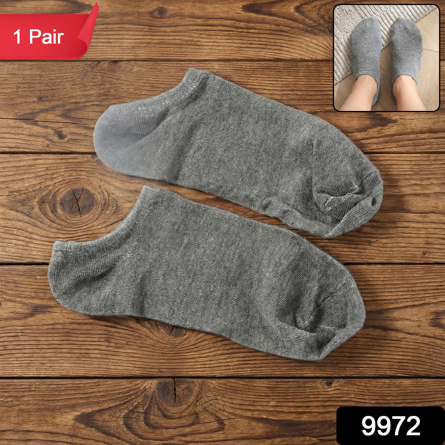 Low-Cut Sports Socks (1 Pair) - Image 2